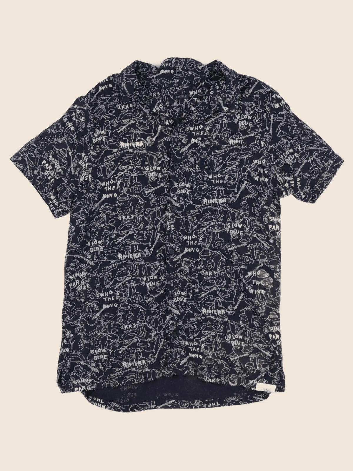 IKKS - tee-shirt bleu - 14 ans