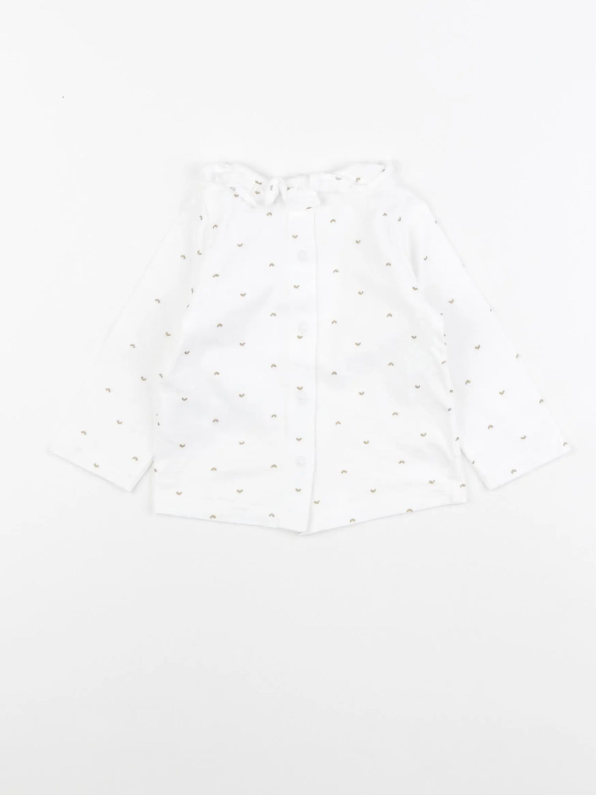 Vertbaudet - tee-shirt blanc - 6 mois