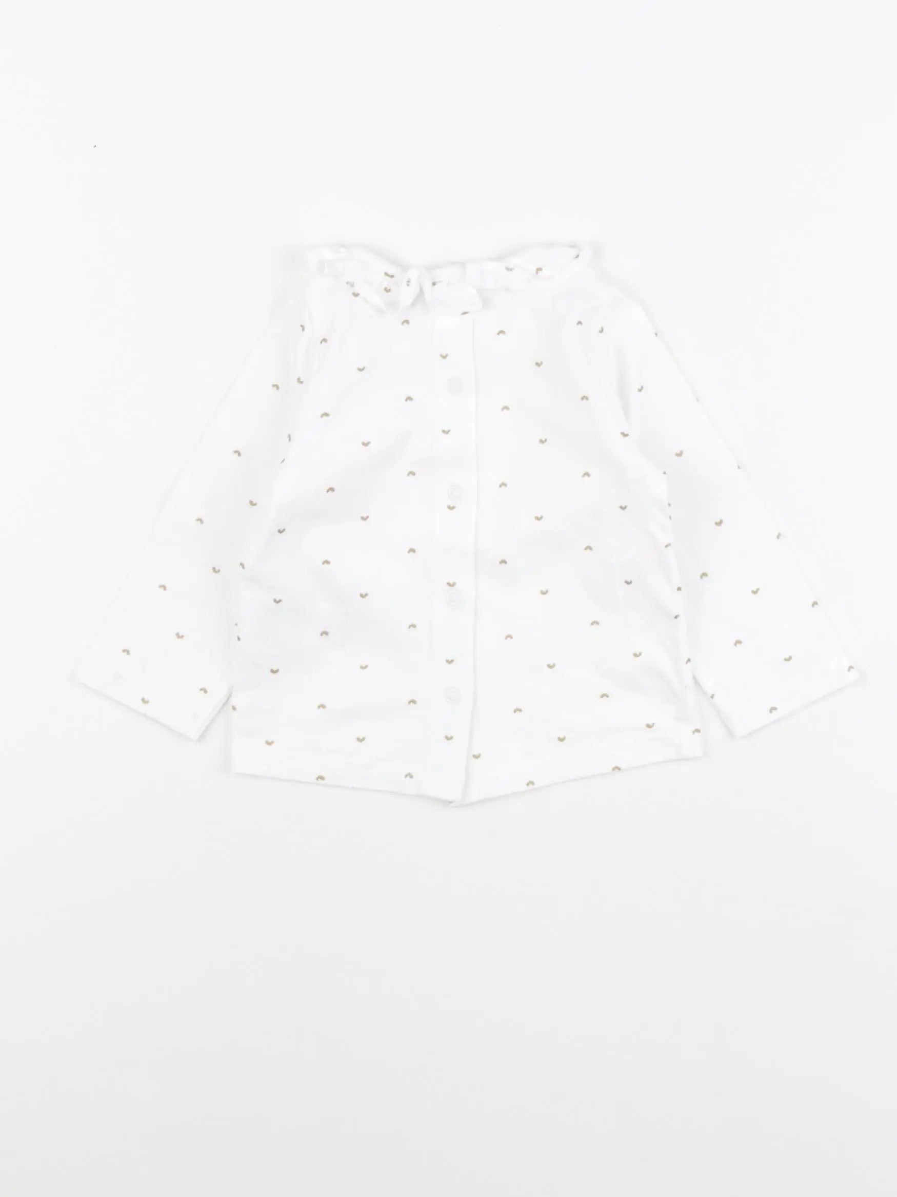 Vertbaudet - tee-shirt blanc - 6 mois