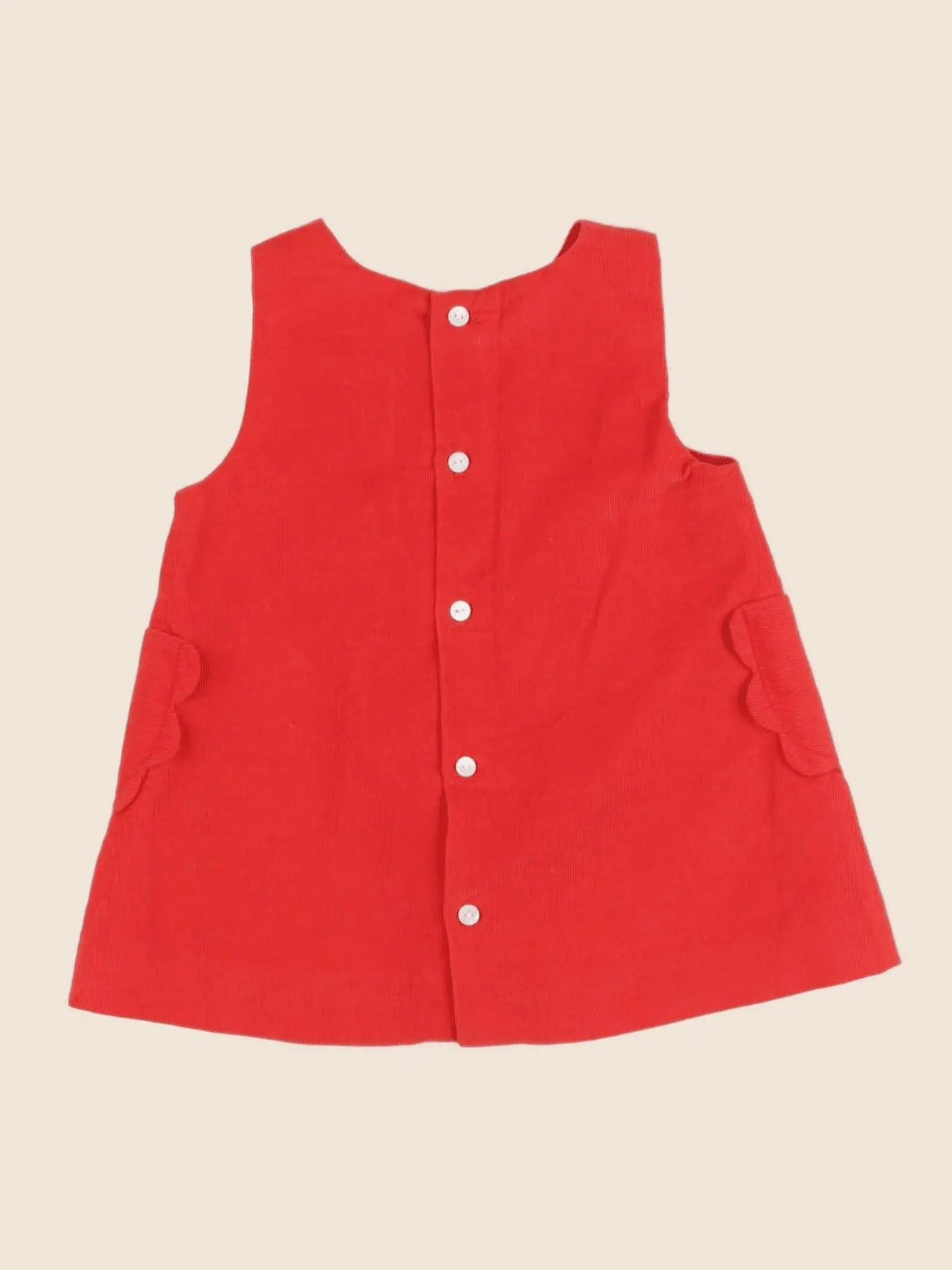 Jacadi - robe rouge - 6 mois