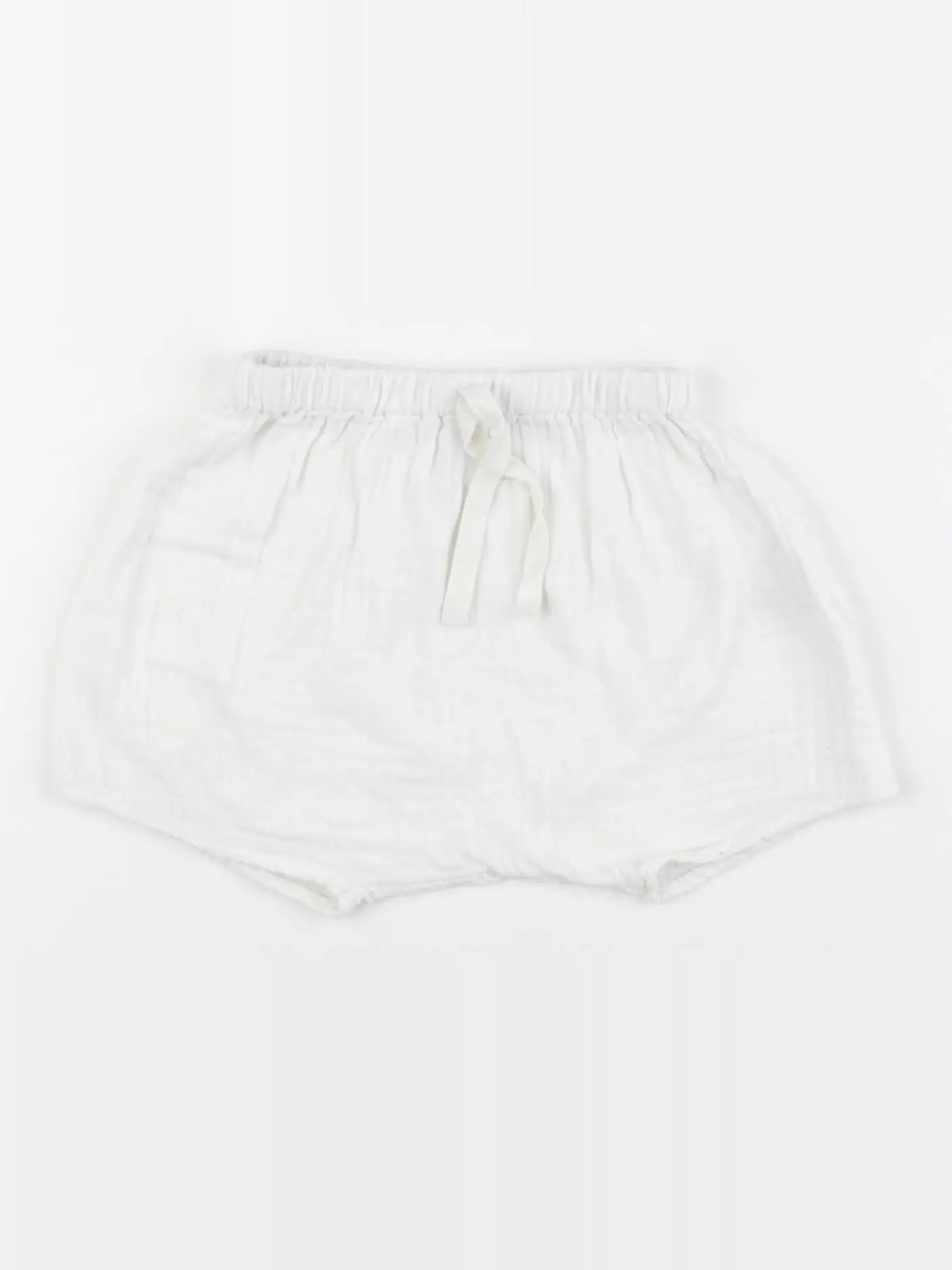 Petit Bateau - bloomer blanc - 12 mois