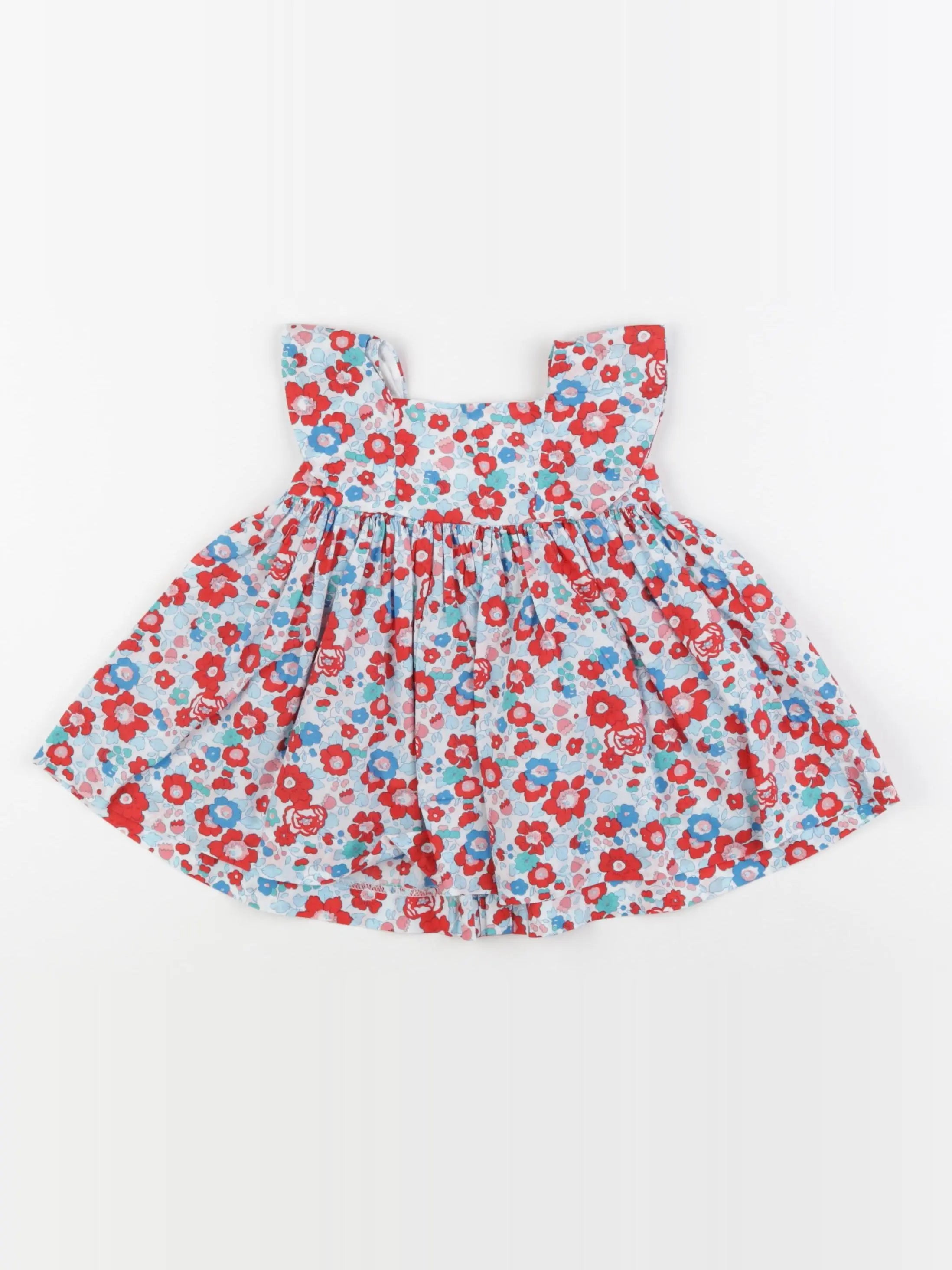 Jacadi - robe liberty multicolore - 6 mois