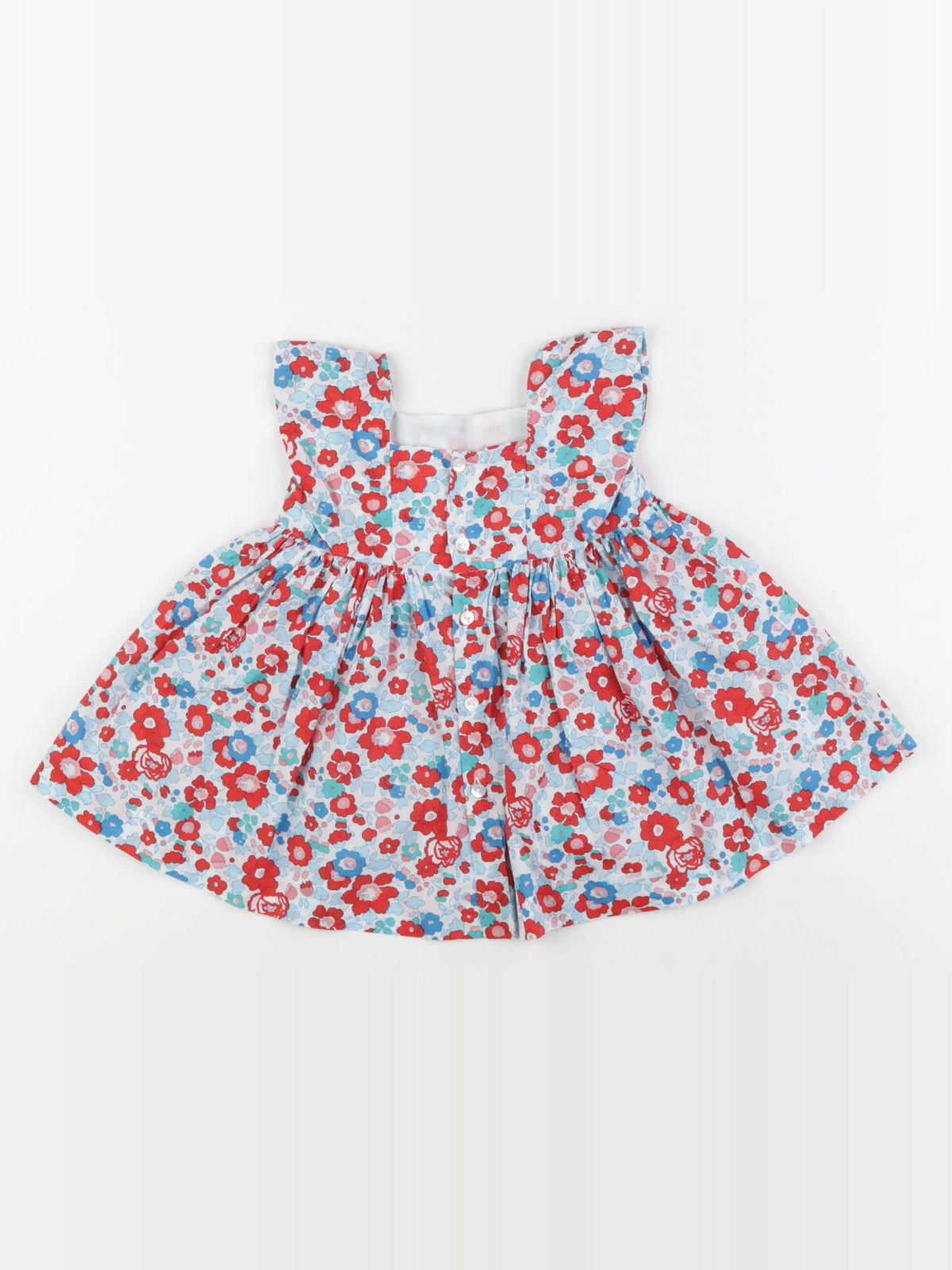 Jacadi - robe liberty multicolore - 6 mois