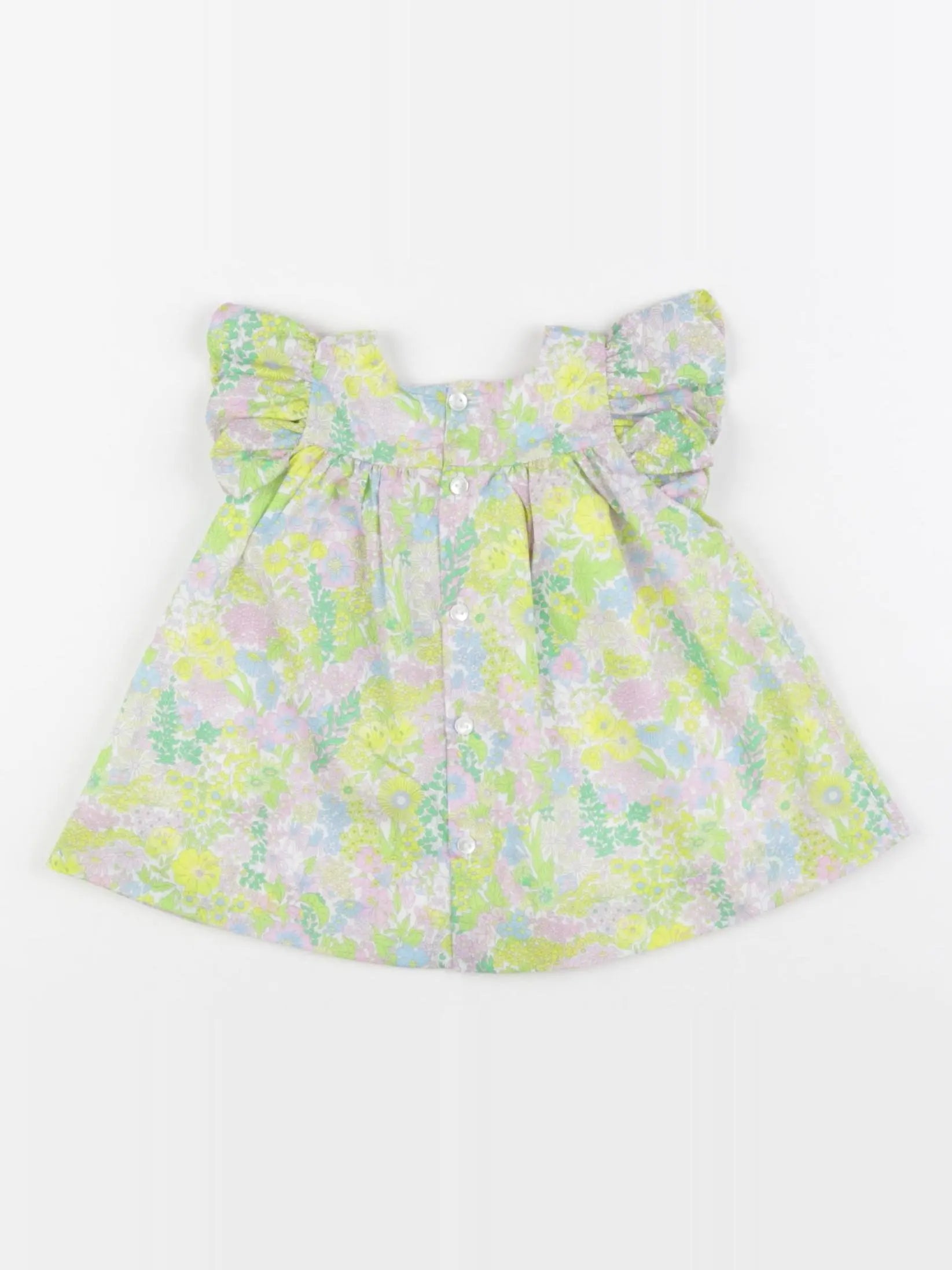 Jacadi - robe liberty multicolore - 1 mois