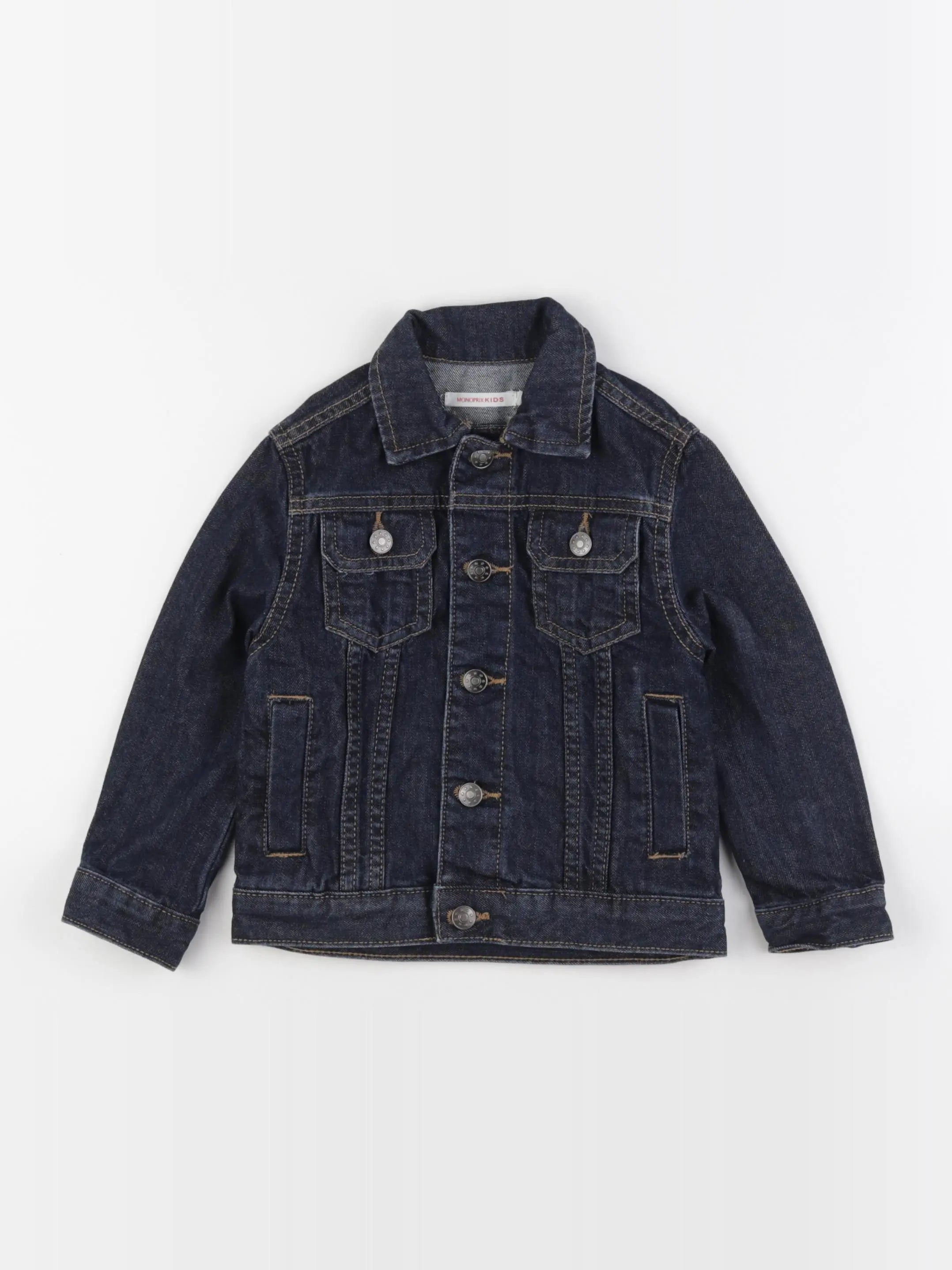 Monoprix - veste bleu - 3 ans