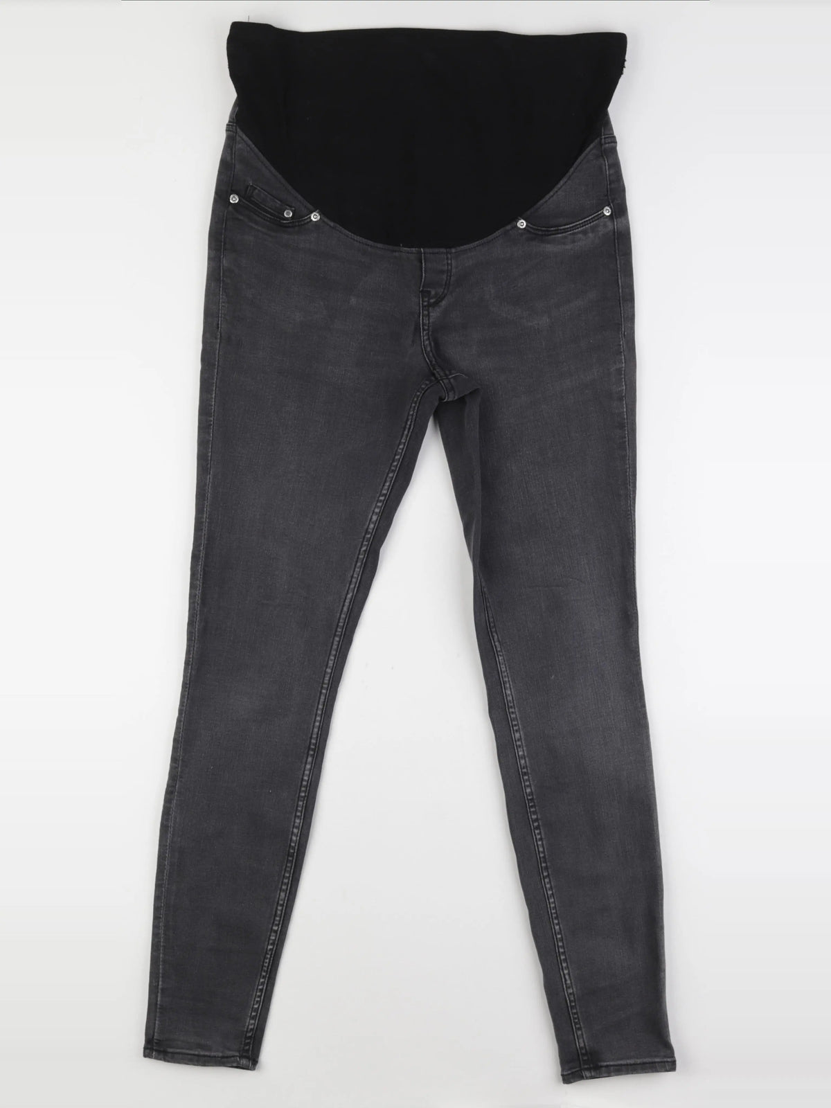 H&M - jean grossesse noir - 38