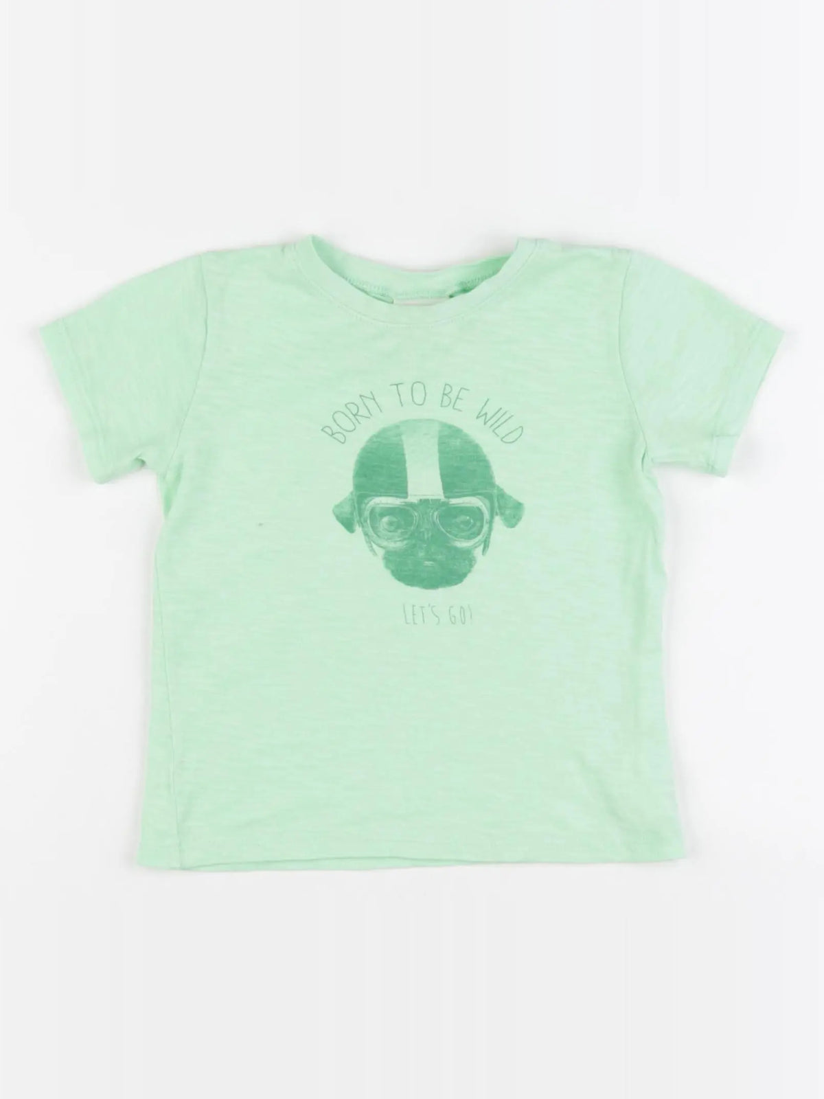 Zara - tee-shirt vert - 18/24 mois
