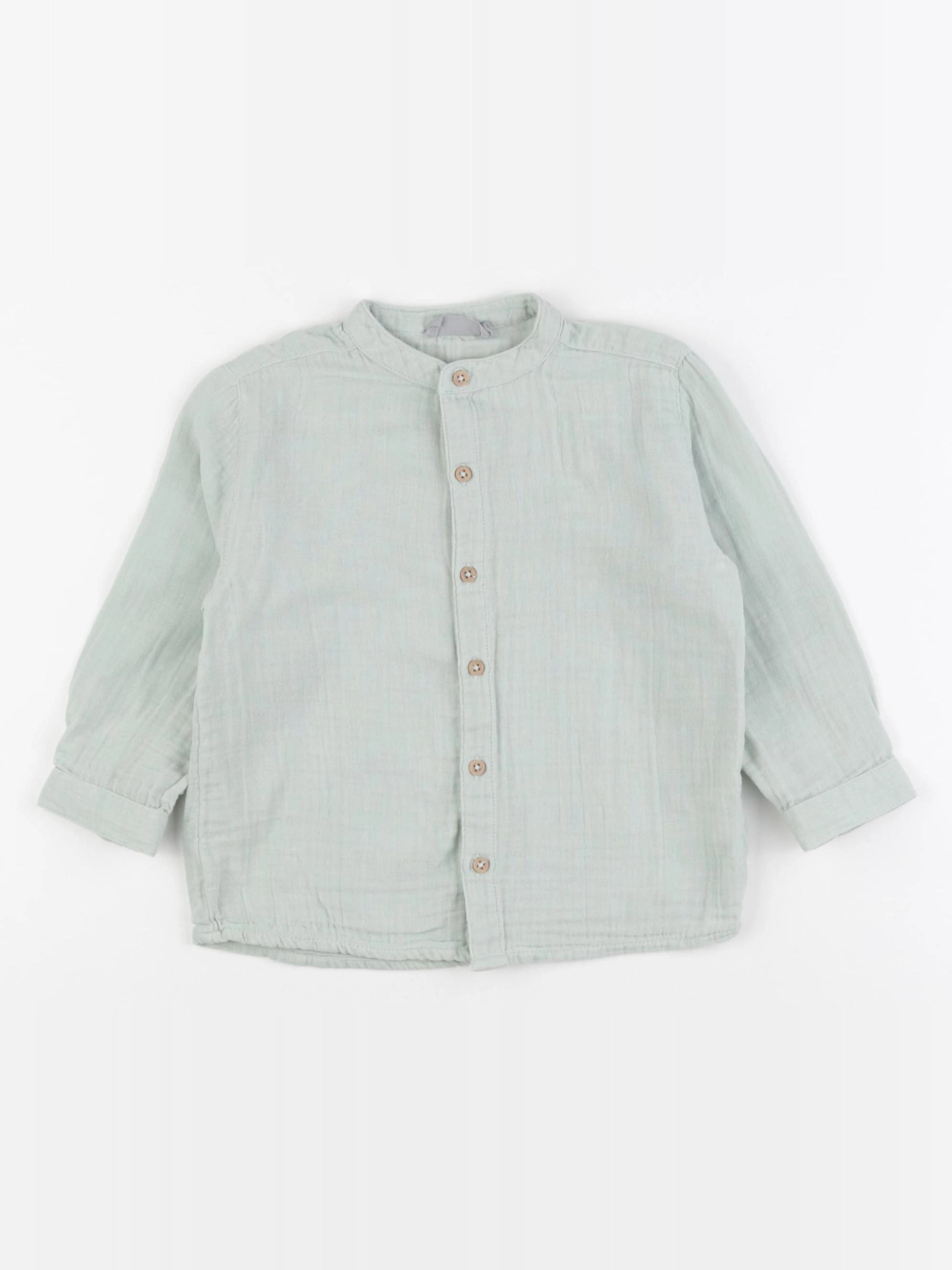 Boutchou - chemise vert - 24 mois