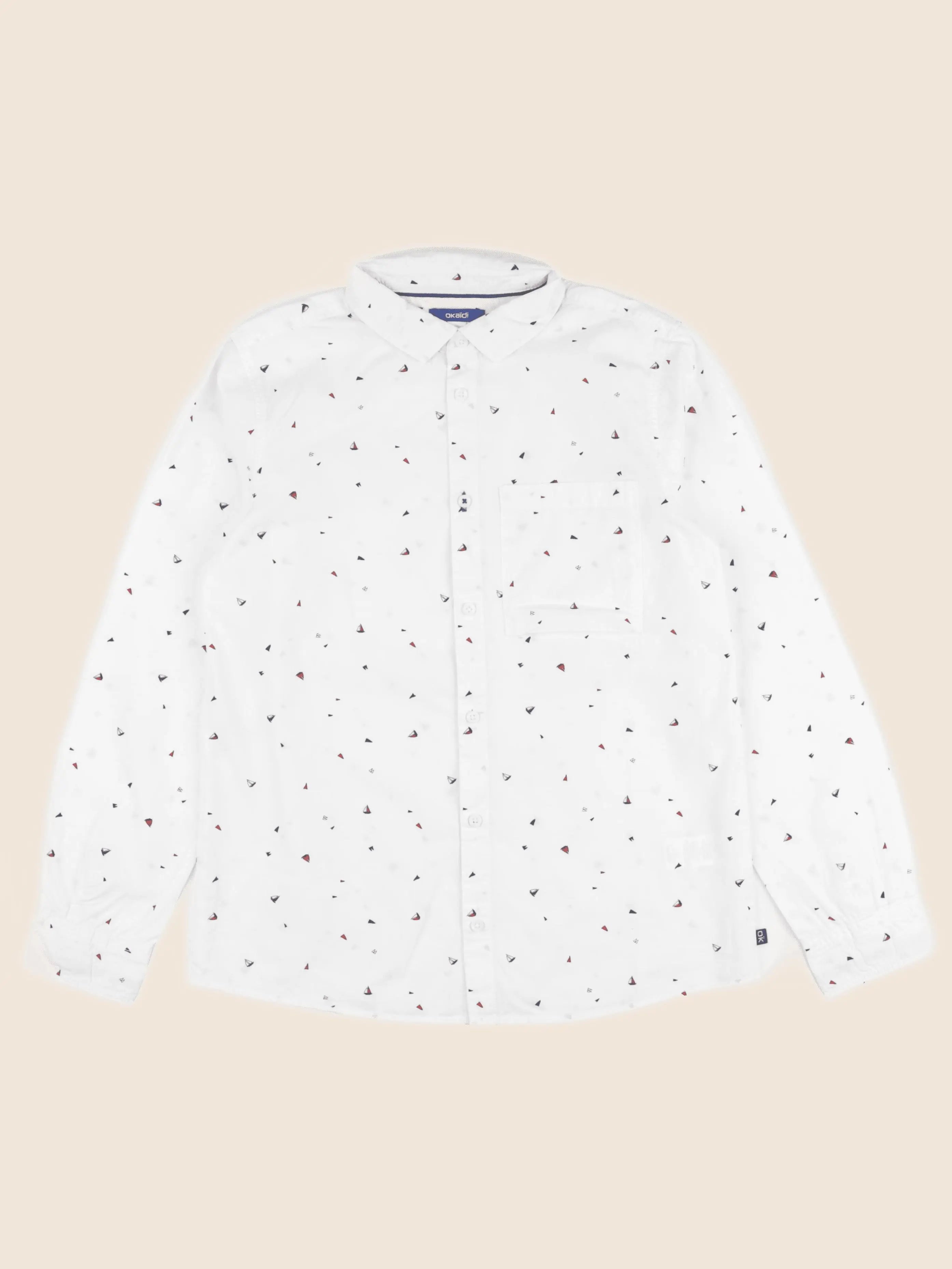 Okaidi - chemise multicolore - 12 ans