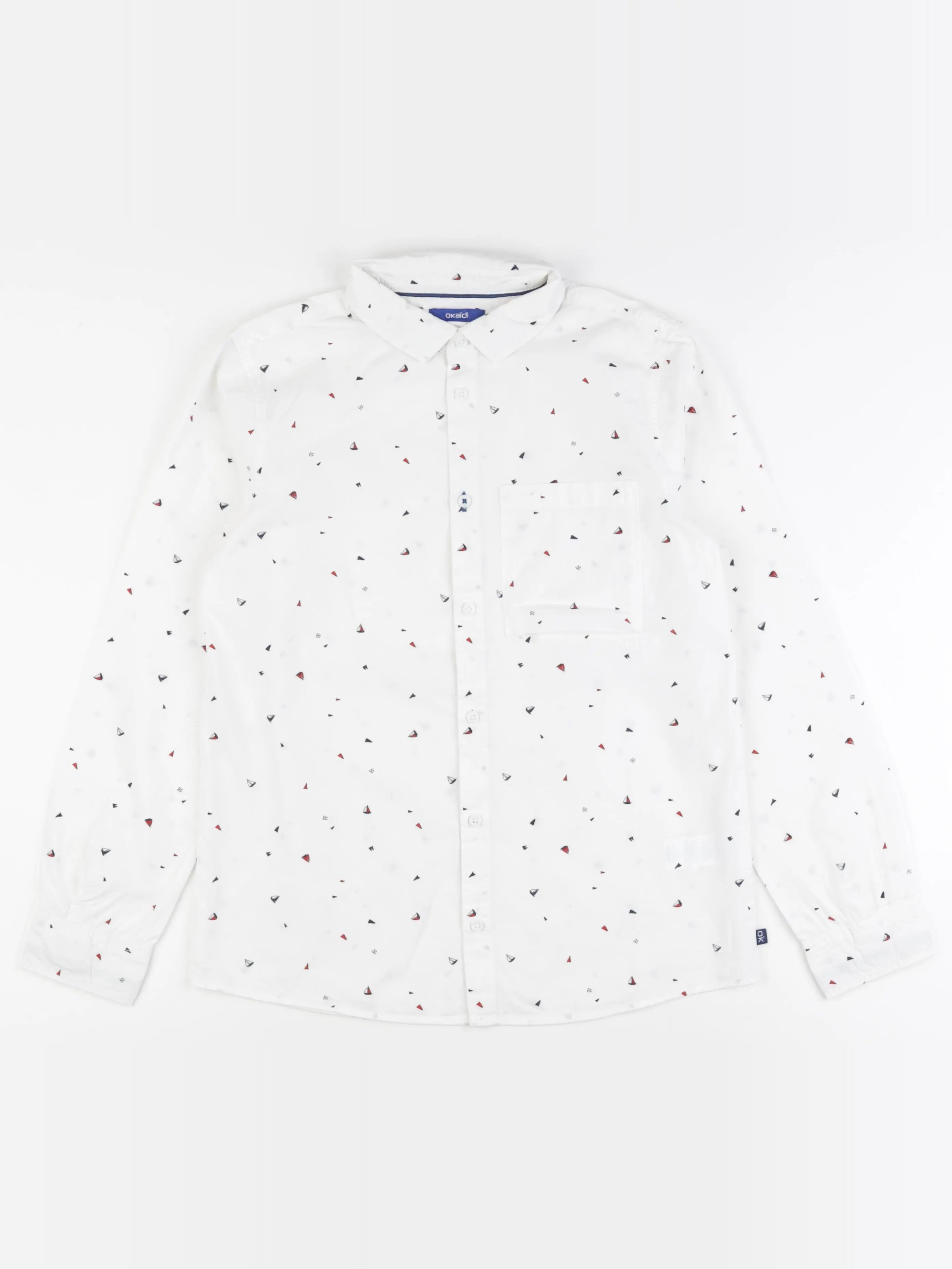 Okaidi - chemise multicolore - 12 ans