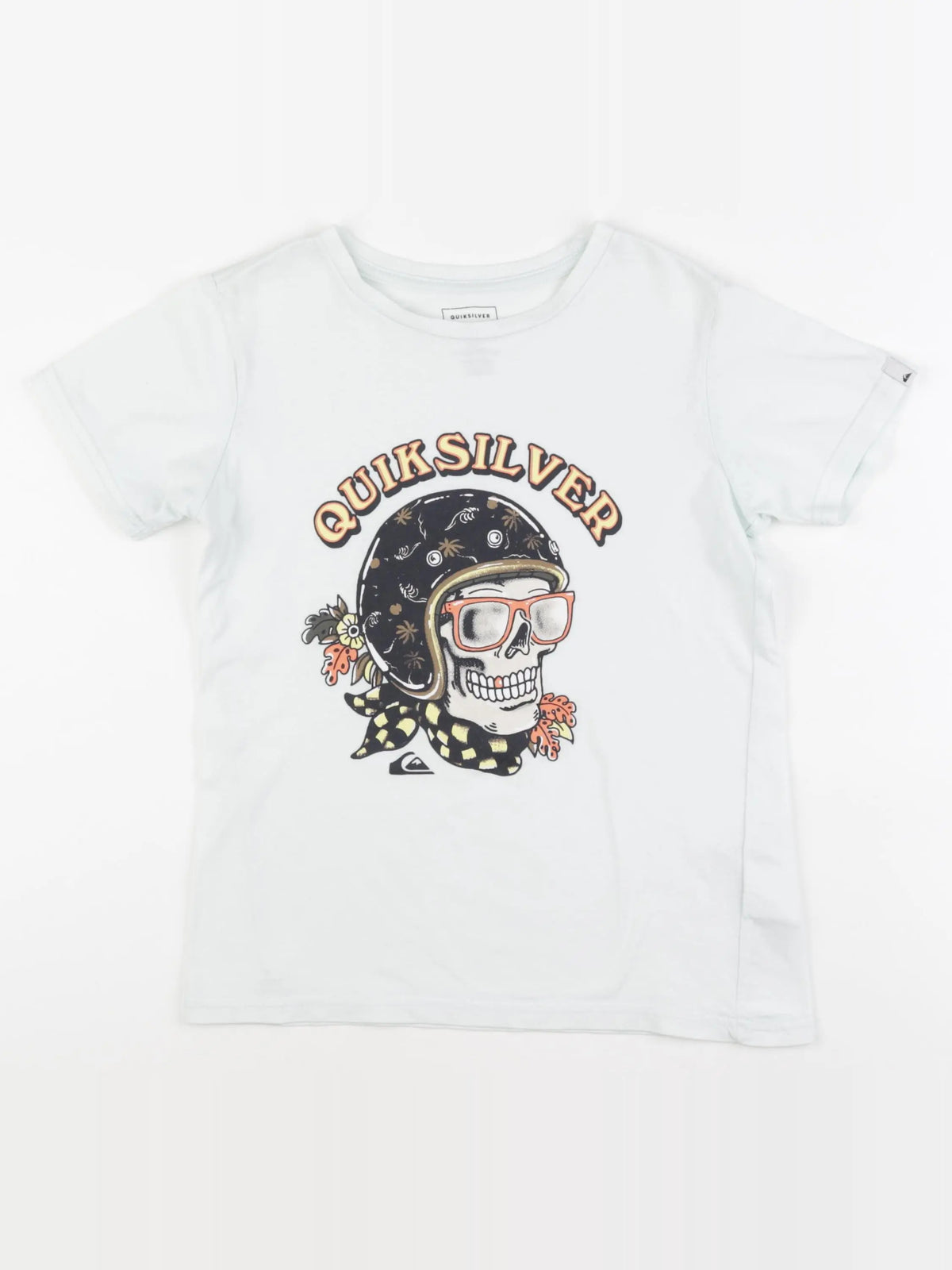 Quiksilver - tee-shirt vert - 8 ans