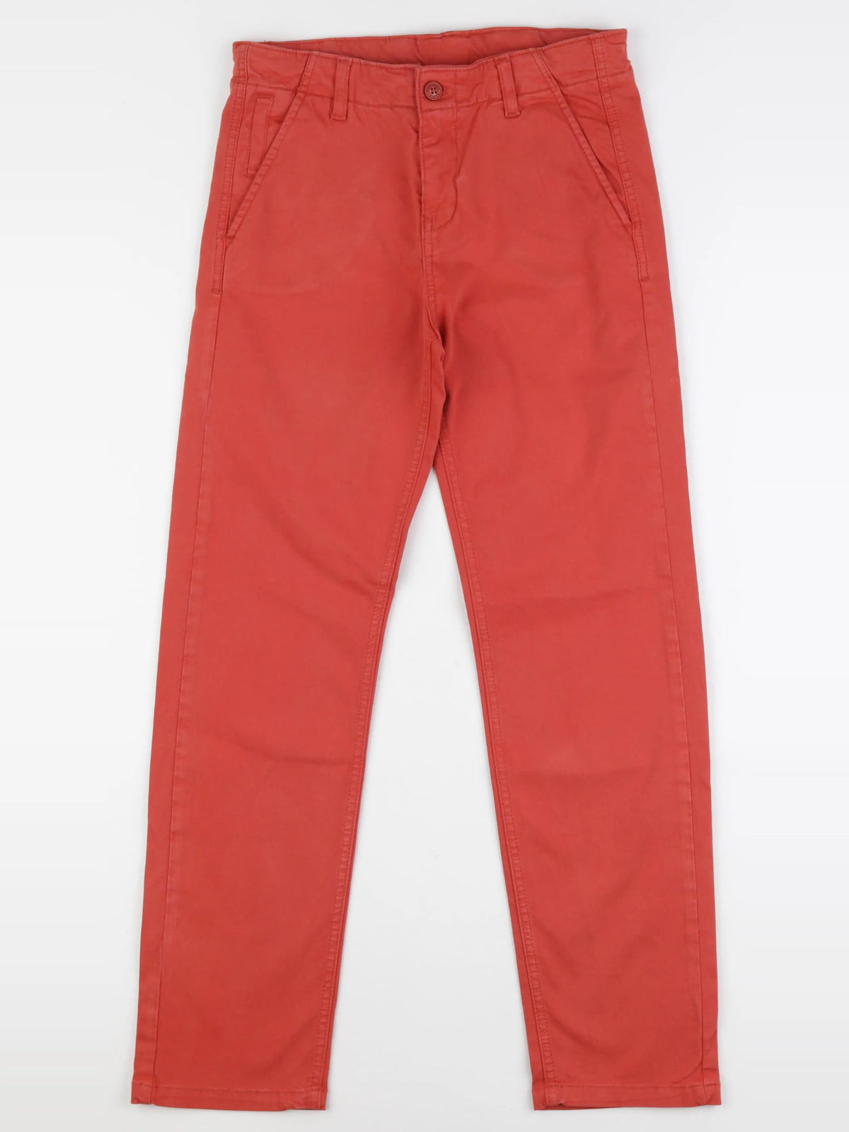 Cyrillus - pantalon orange - 12 ans