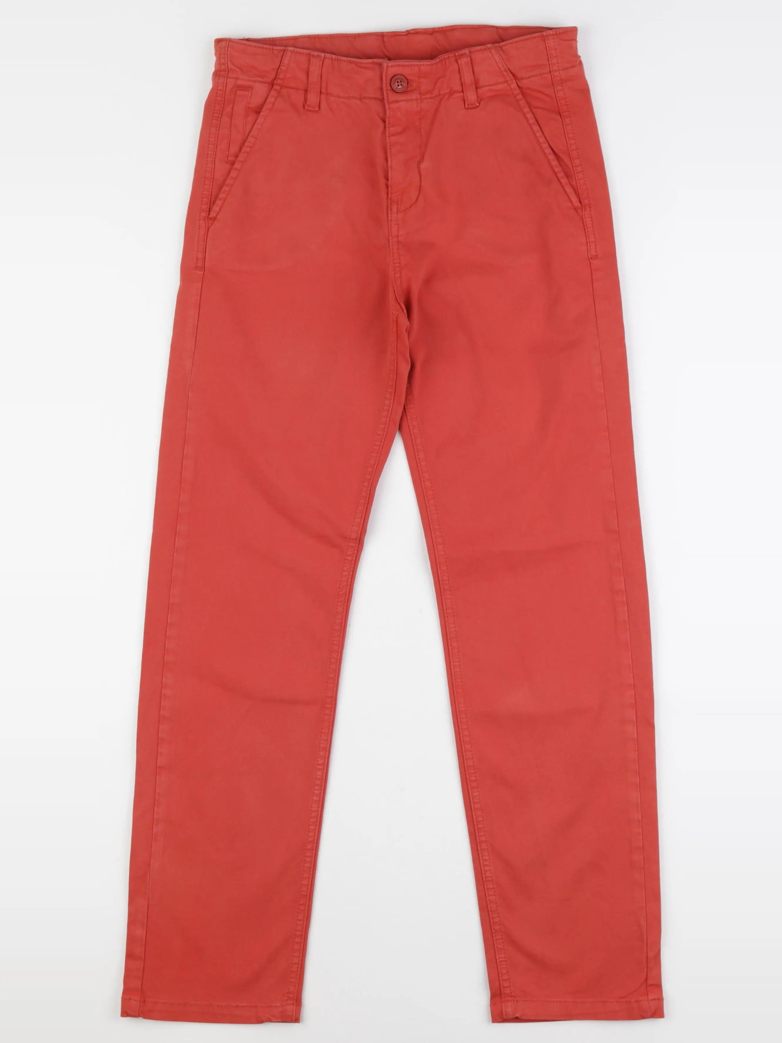 Cyrillus - pantalon orange - 12 ans