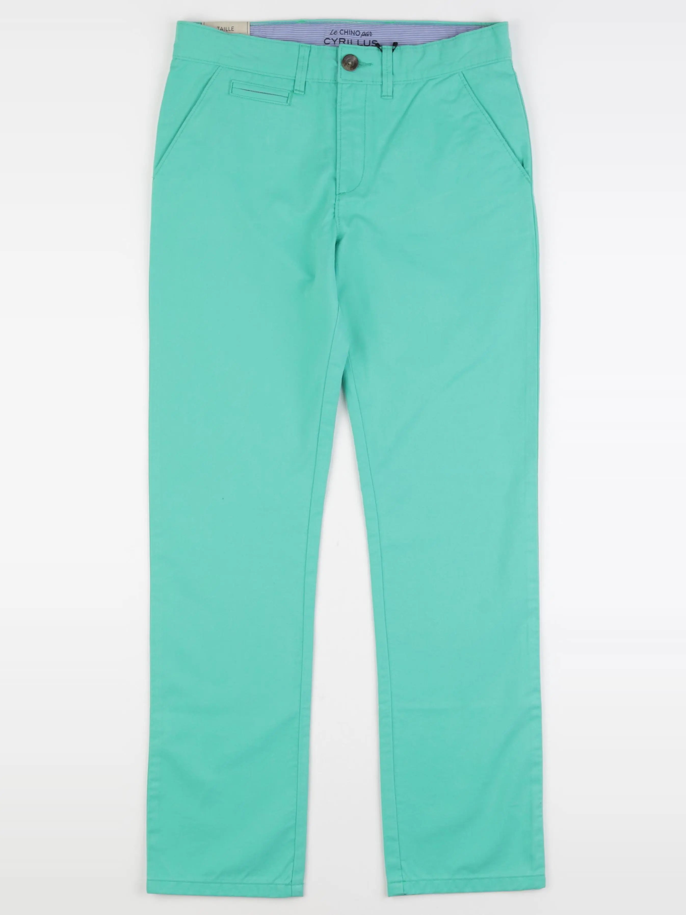 Cyrillus - pantalon vert - 12 ans