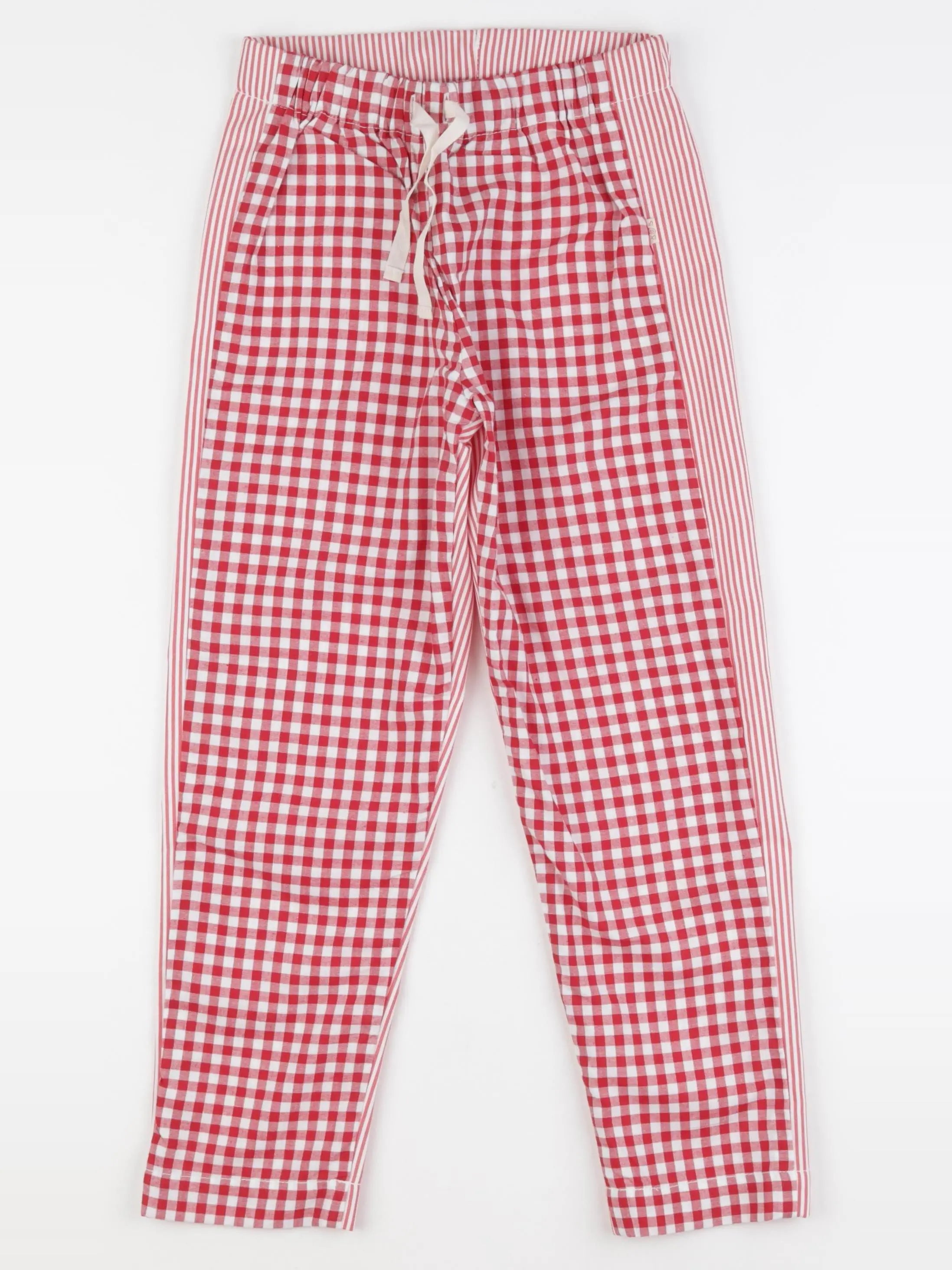 Les Marsiens - pantalon rouge - 8 ans