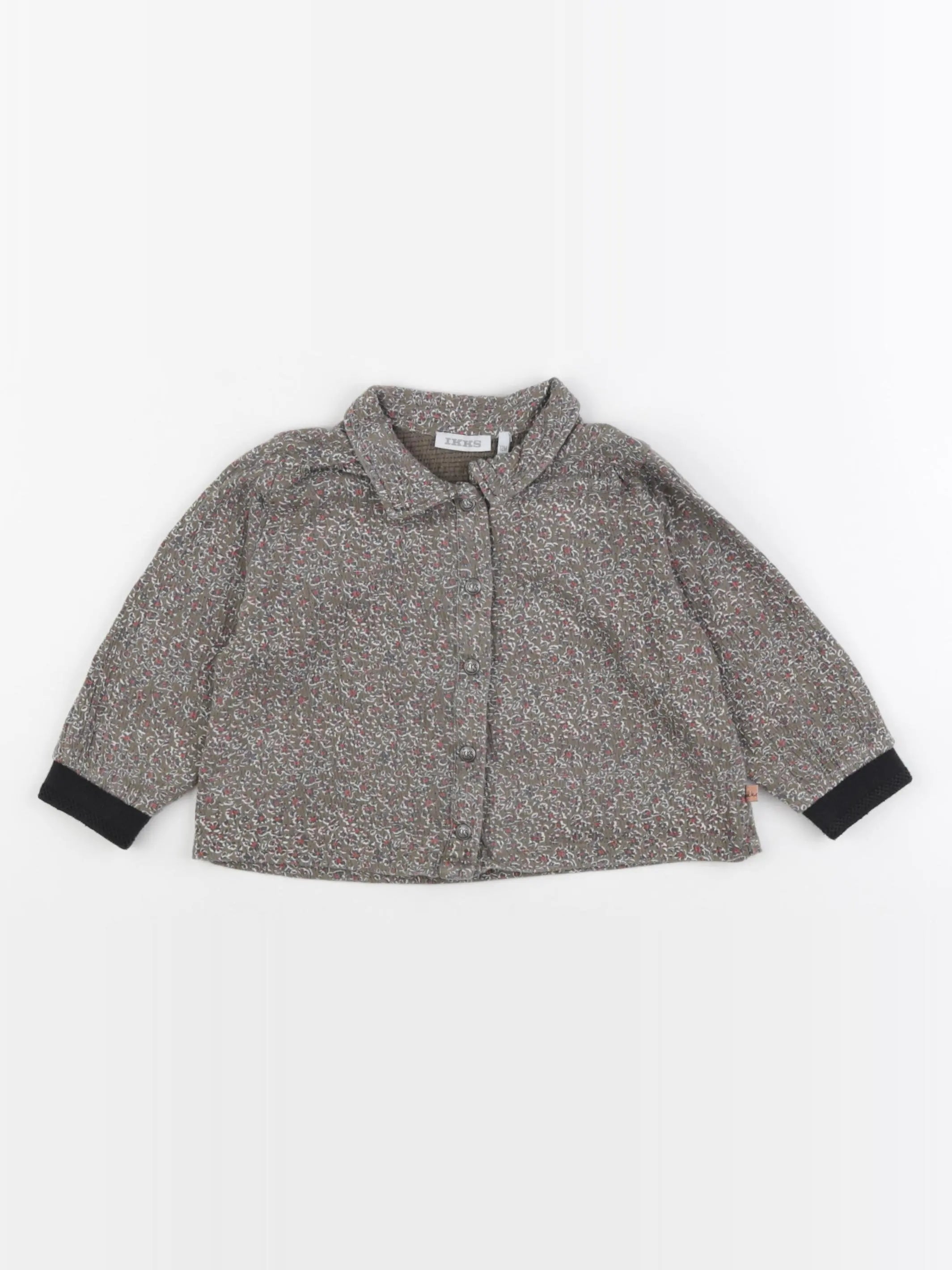 IKKS - blouse vert - 12 mois