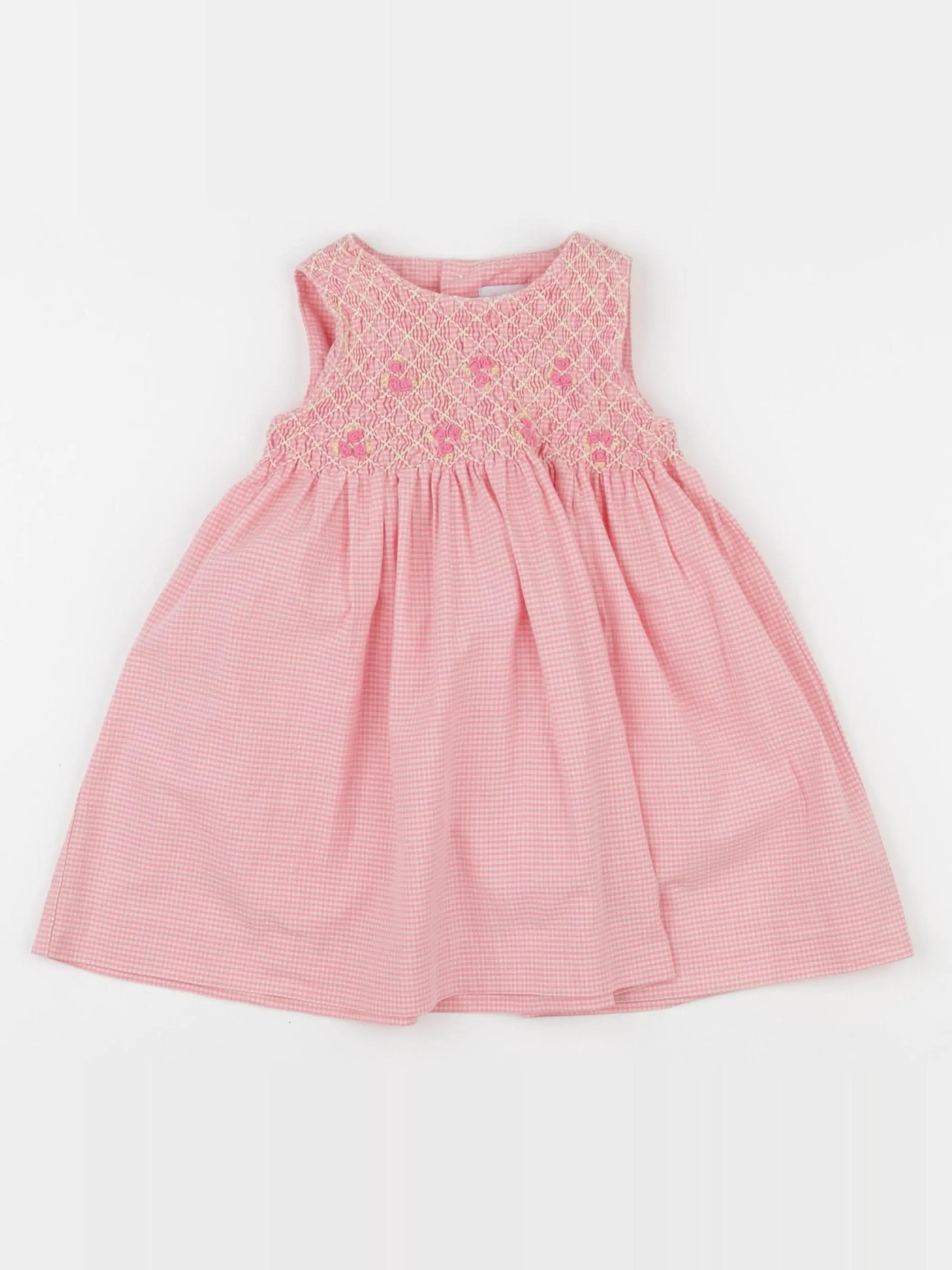 Jacadi - robe rose, jaune - 6 mois