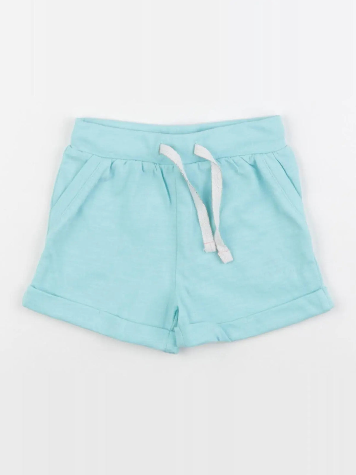 Vertbaudet - short multicolore, bleu - 2 ans