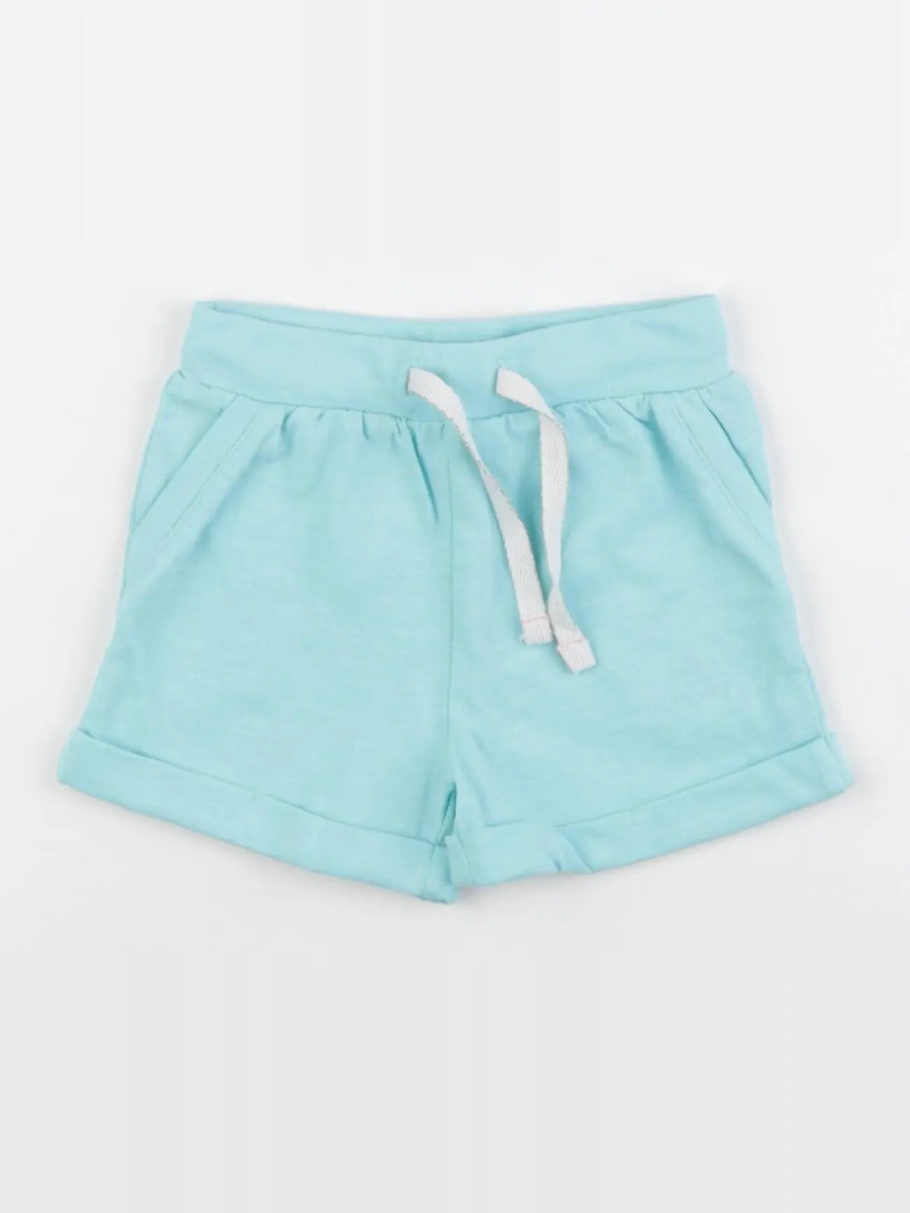 Vertbaudet - short multicolore, bleu - 2 ans