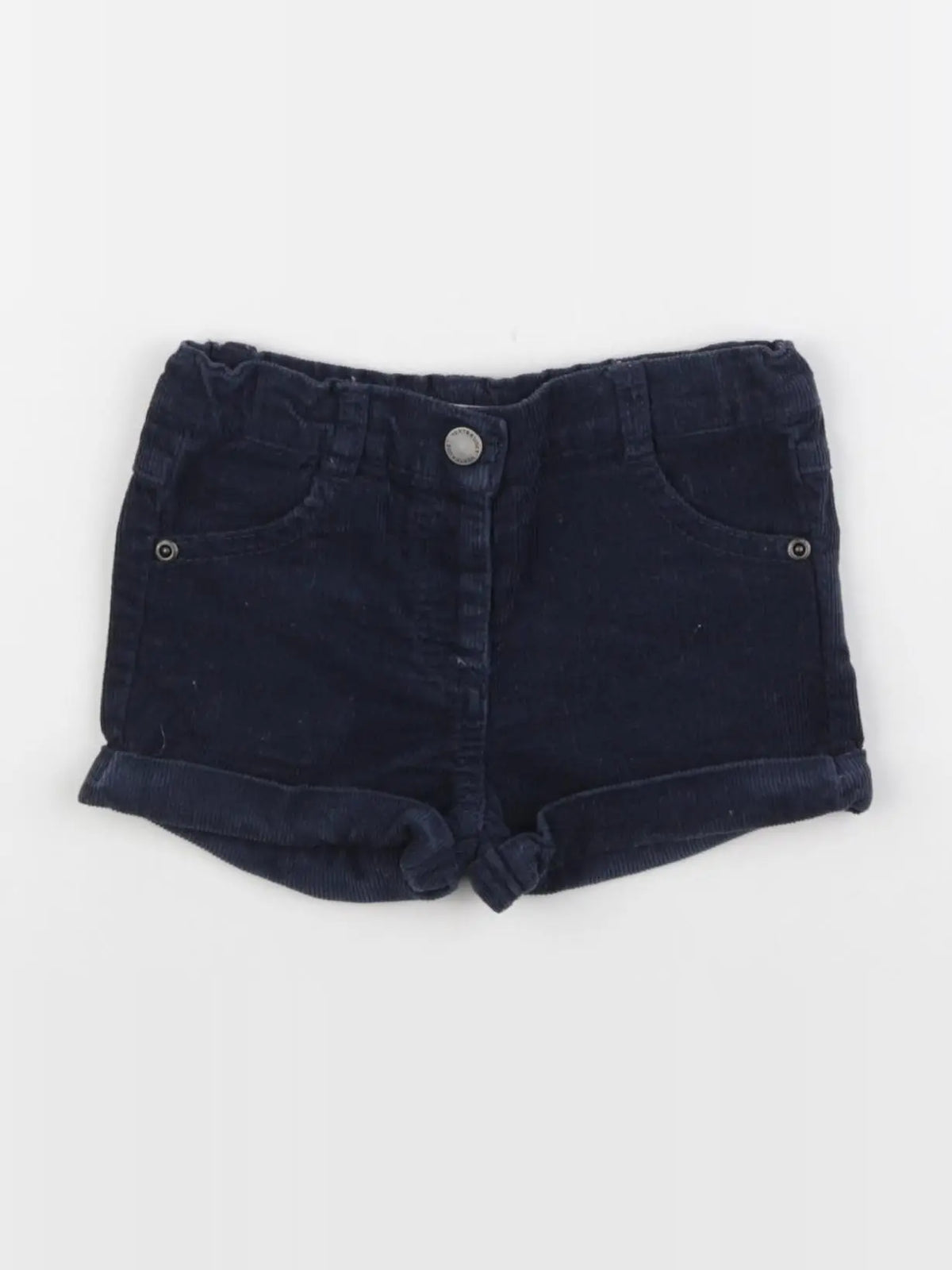 Vertbaudet - short bleu - 9 mois
