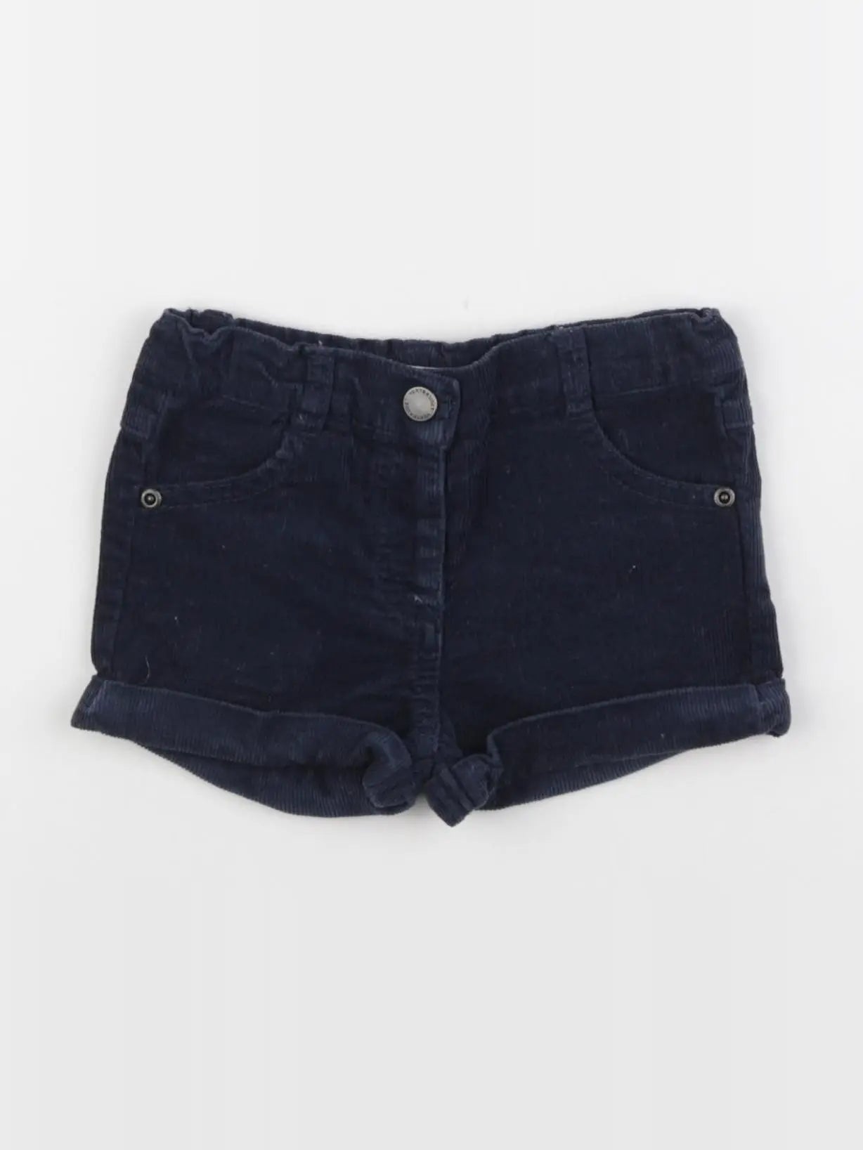 Vertbaudet - short bleu - 9 mois