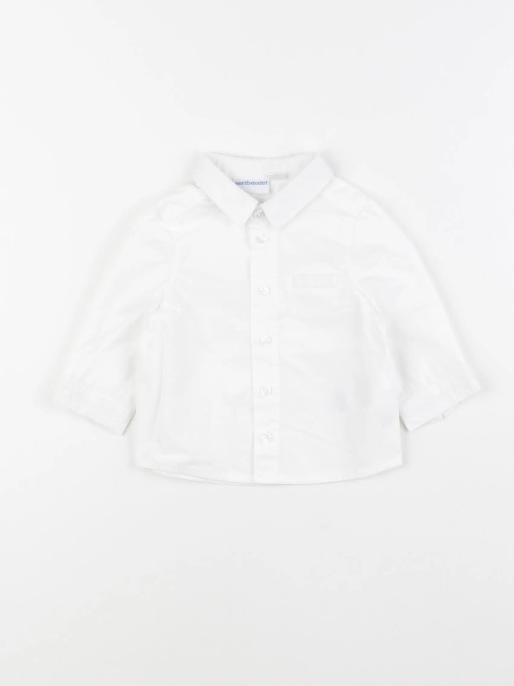 Vertbaudet - chemise blanc - 3 mois