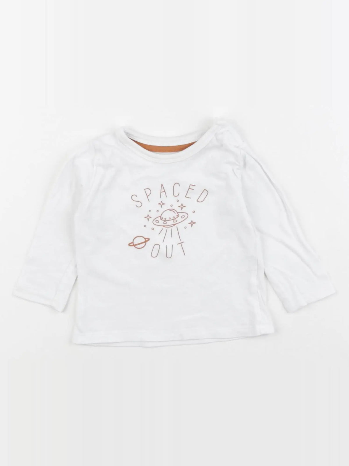 Vertbaudet - tee-shirt blanc - 3 mois