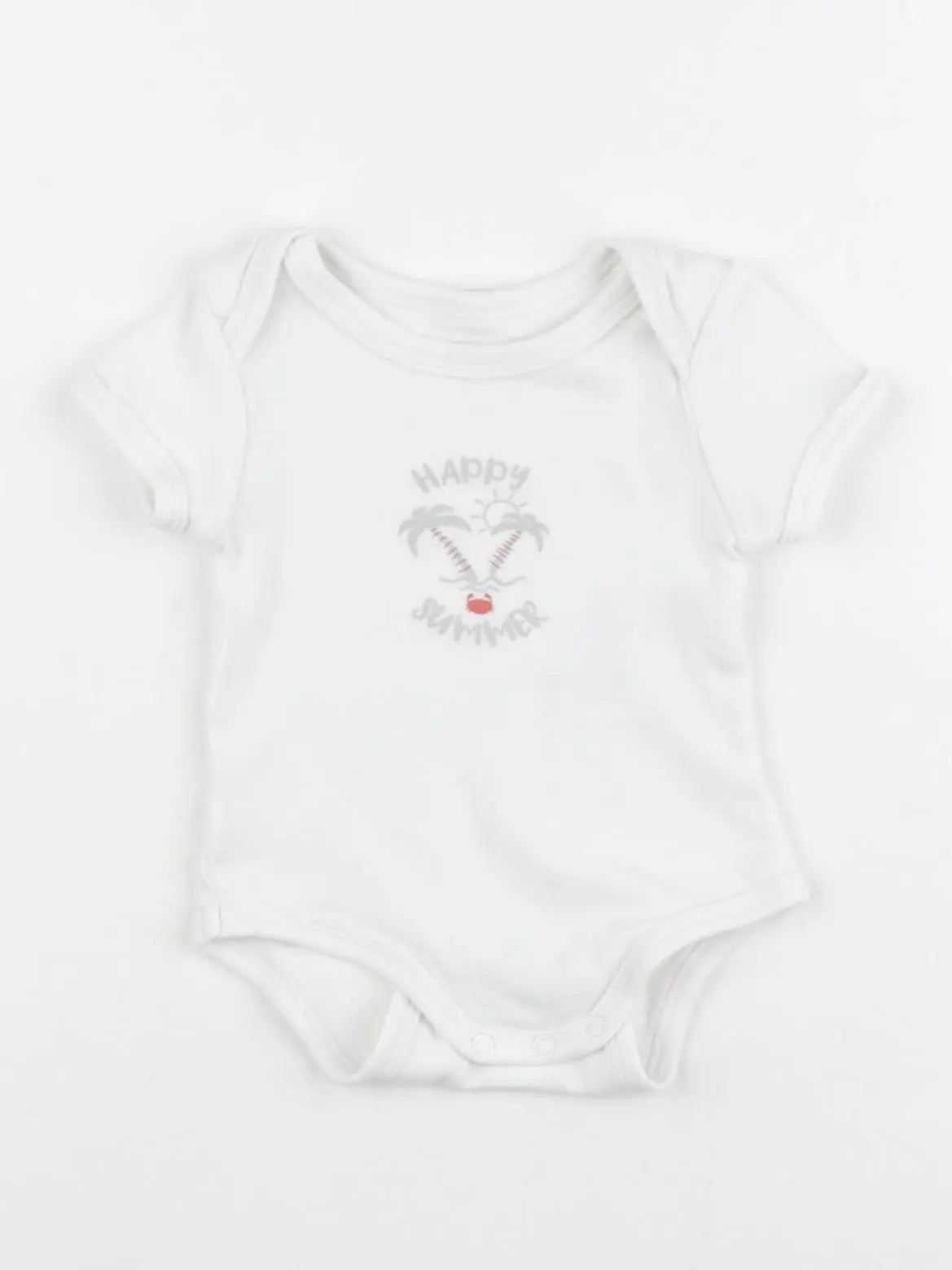 Vertbaudet - body blanc - 3 mois