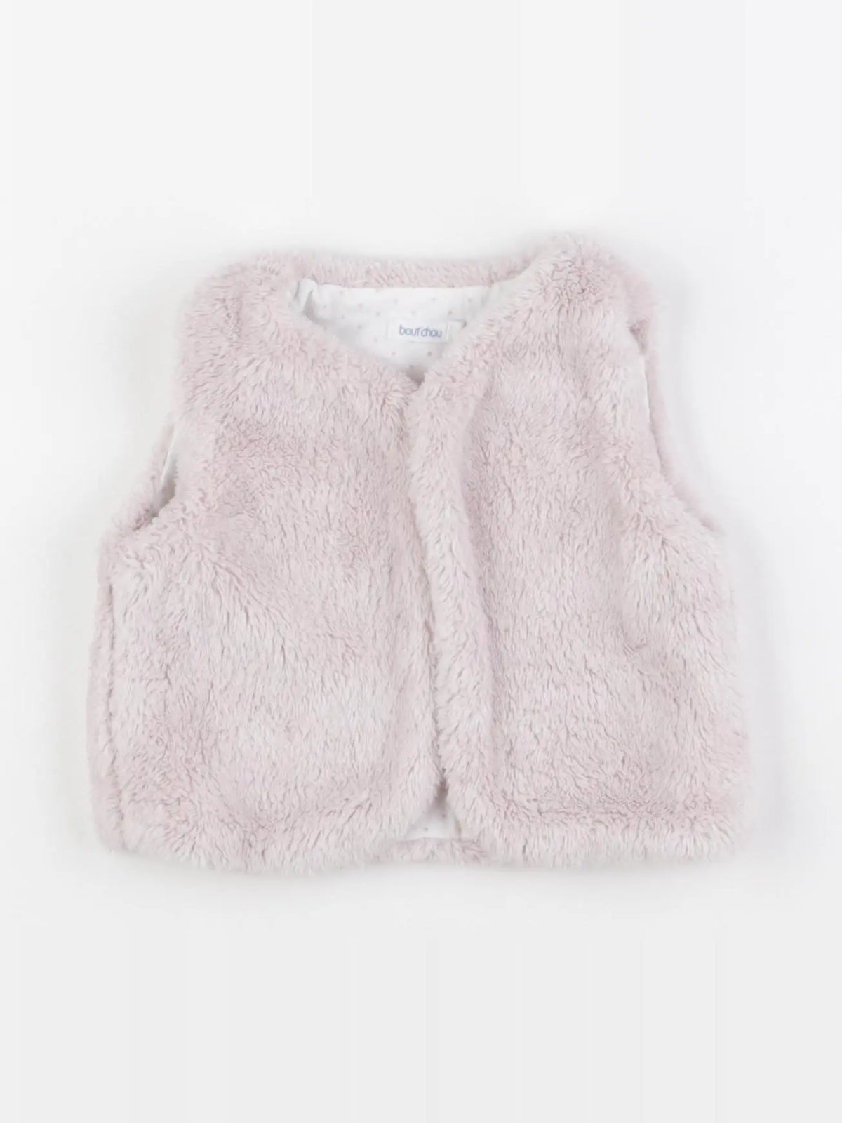 Boutchou - gilet rose - 12 mois