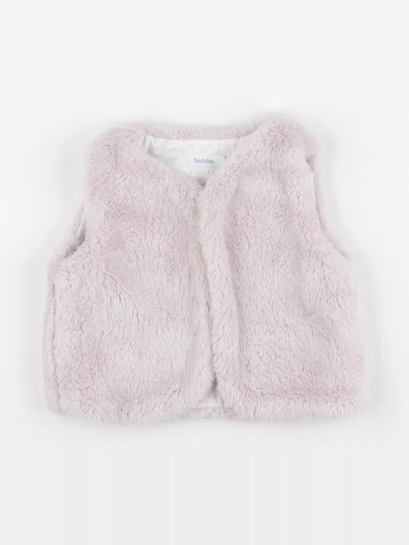 Boutchou - gilet rose - 12 mois