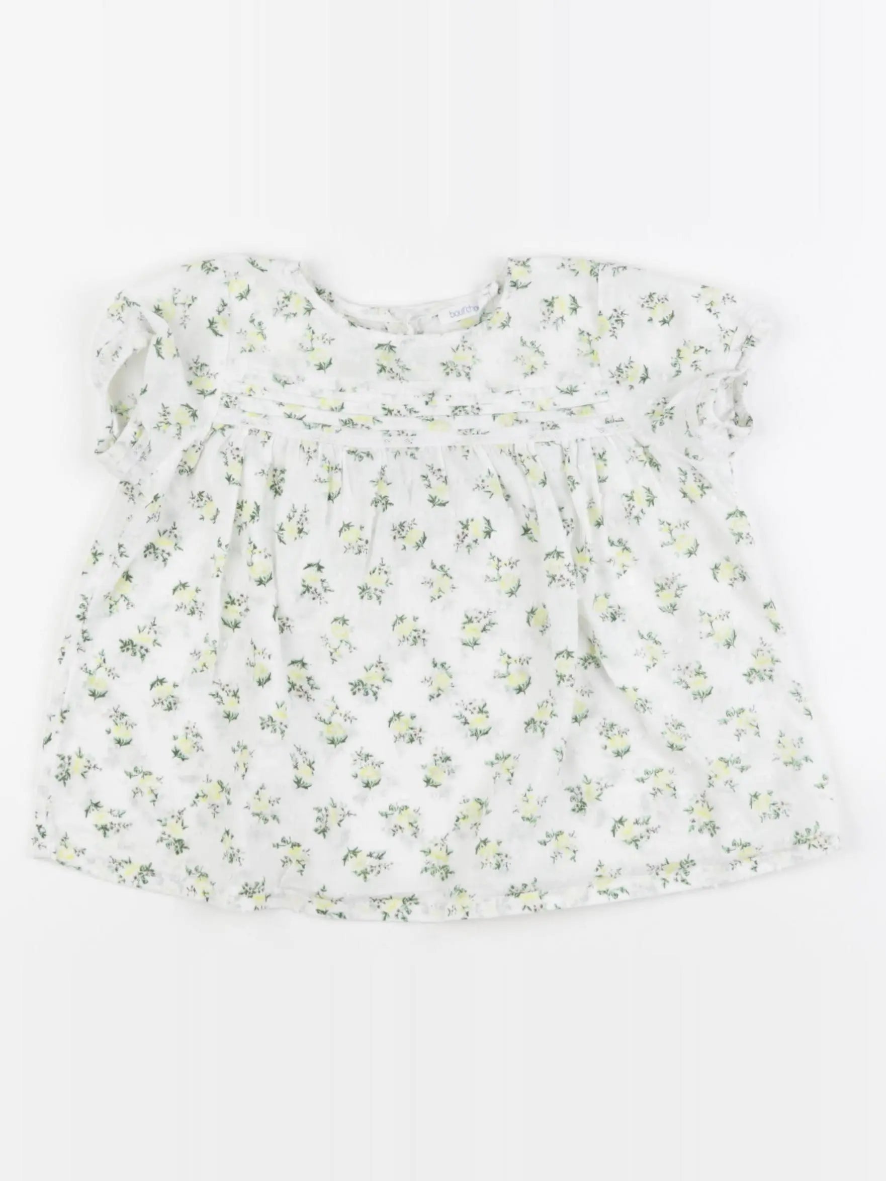 Boutchou - blouse blanc - 24 mois
