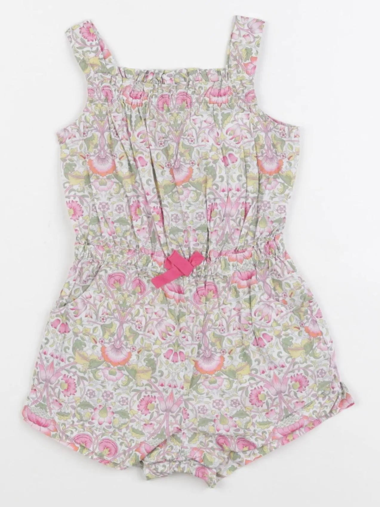 Jacadi - combinaison liberty multicolore - 6 mois