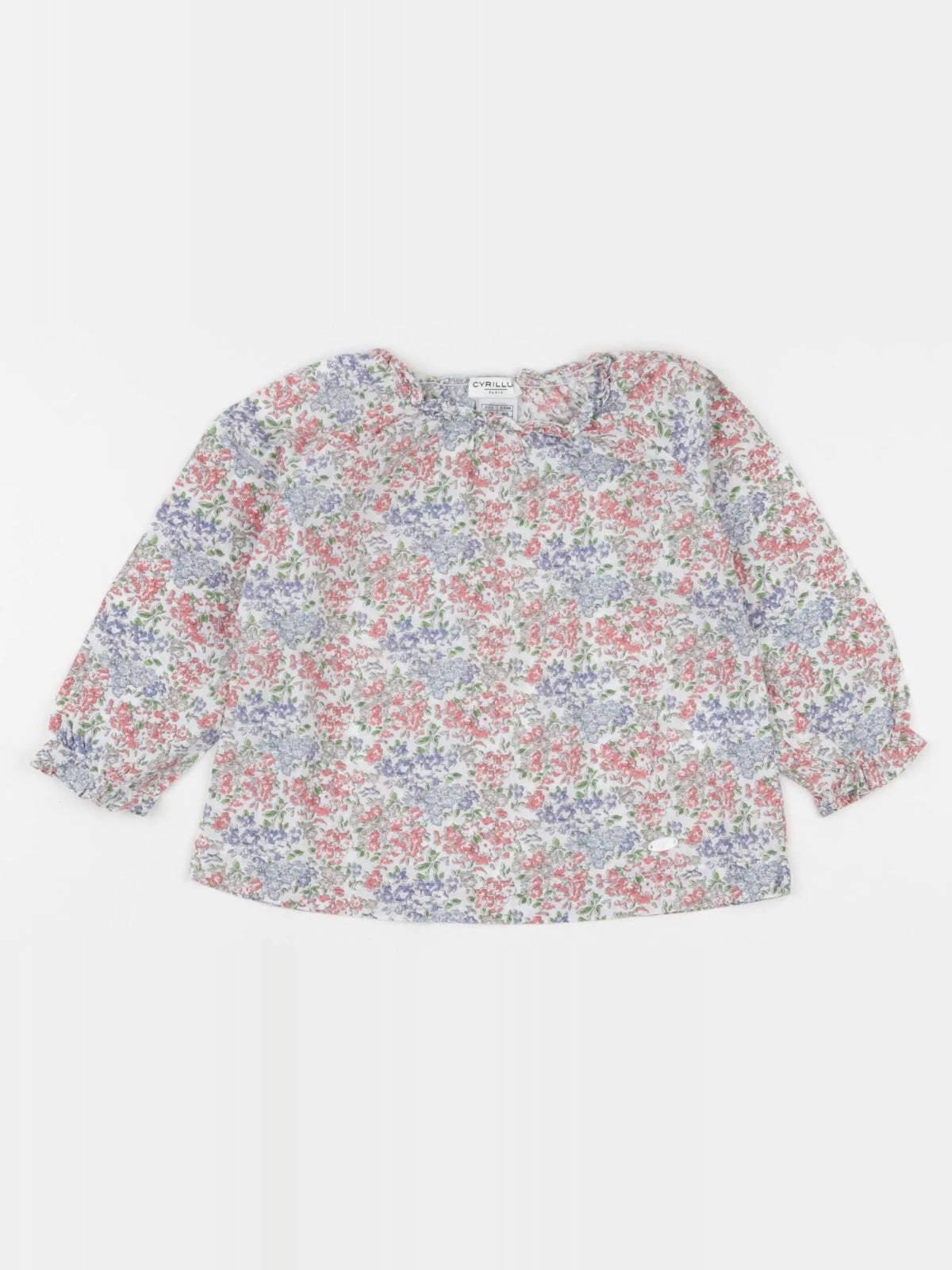 Cyrillus - blouse multicolore - 24 mois