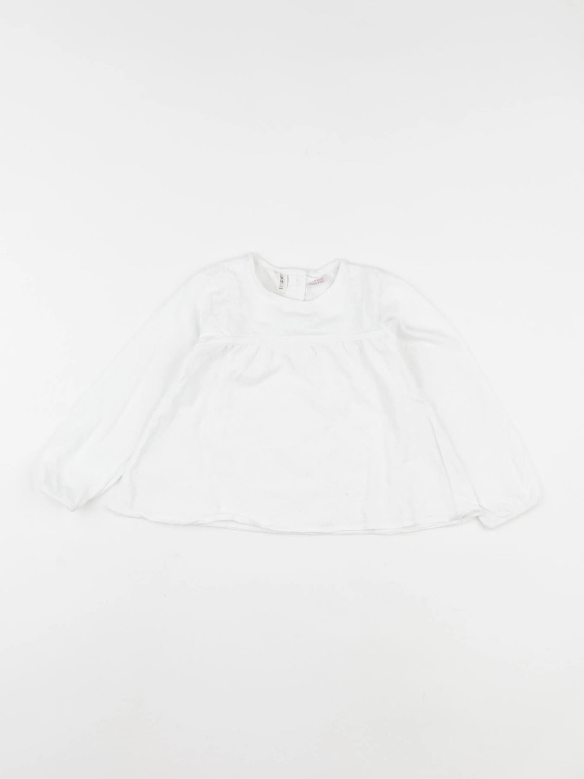 Zara - blouse blanc - 12/18 mois