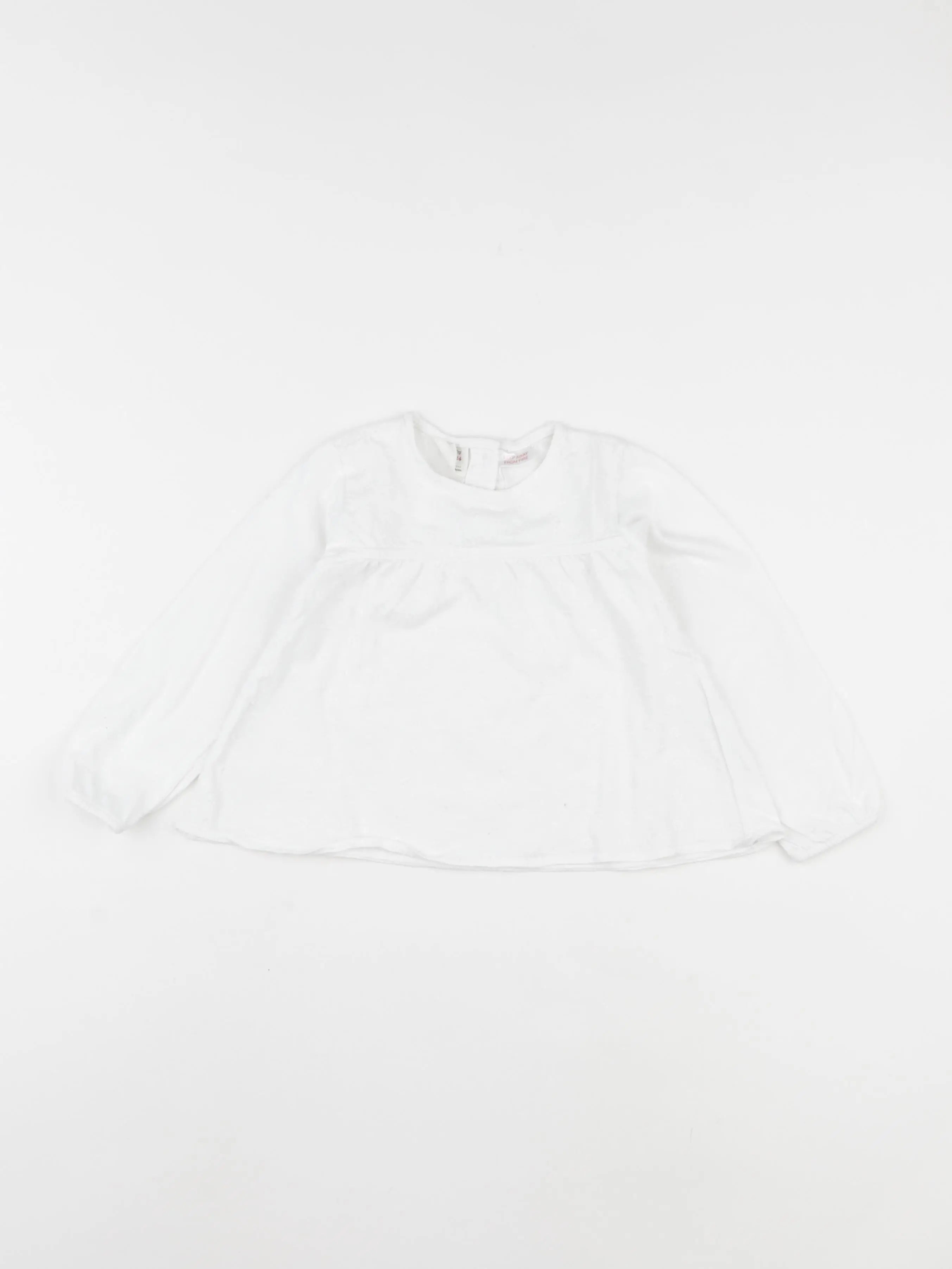 Zara - blouse blanc - 12/18 mois
