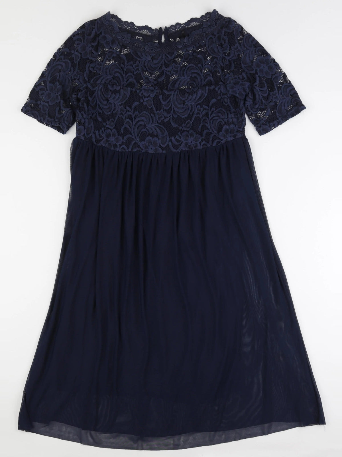 Mamalicious - robe grossesse bleu - m