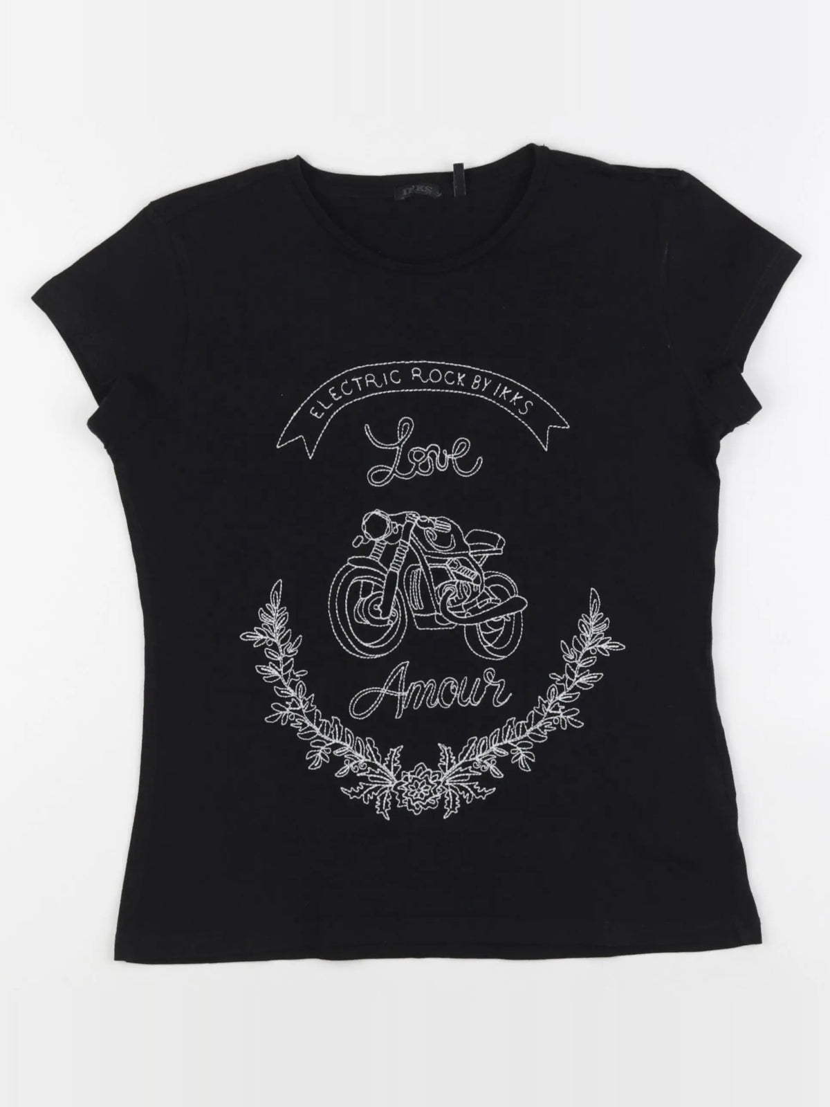 IKKS - tee-shirt noir - 12 ans