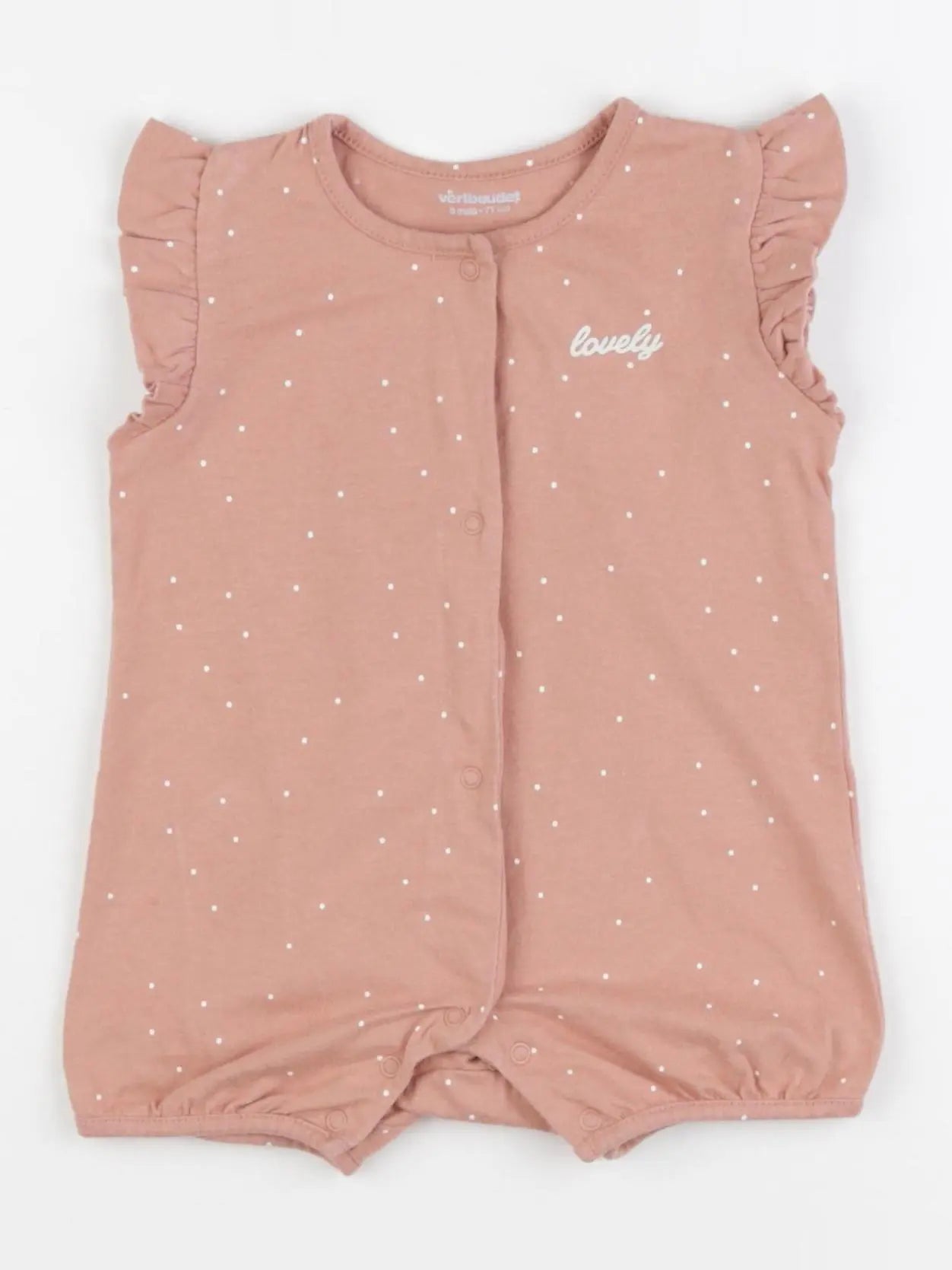 Vertbaudet - pyjama coto - 9 mois