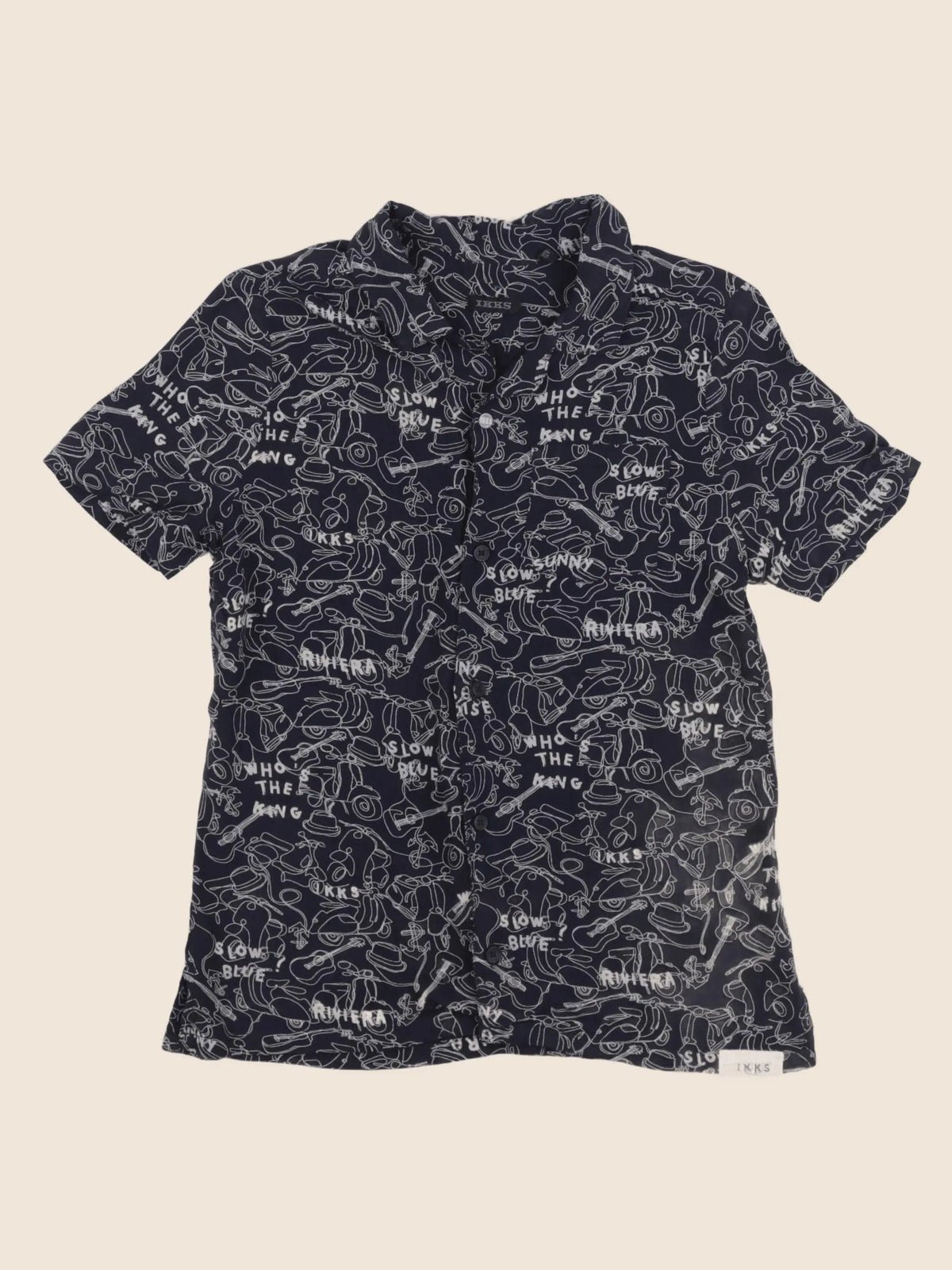 IKKS - chemise noir - 8 ans