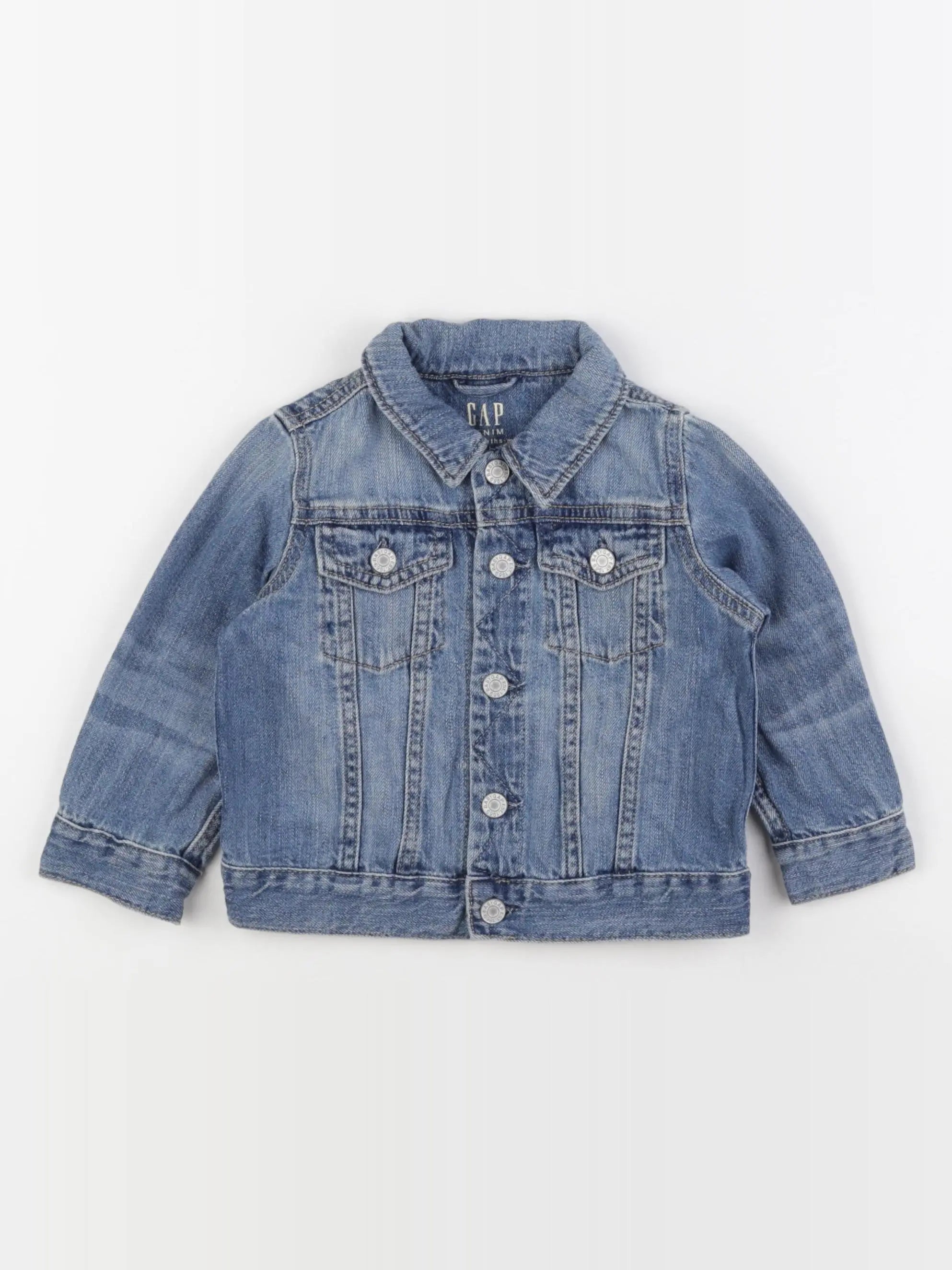 GAP - veste bleu - 18 mois