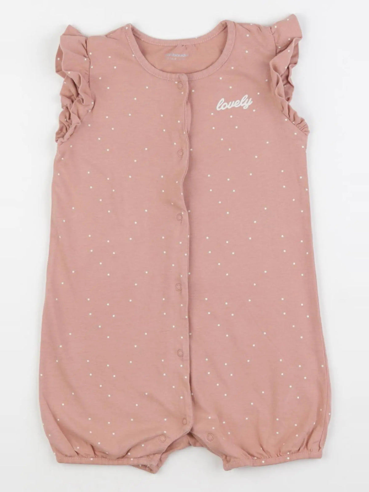 Vertbaudet - pyjama coton rose - 36 mois