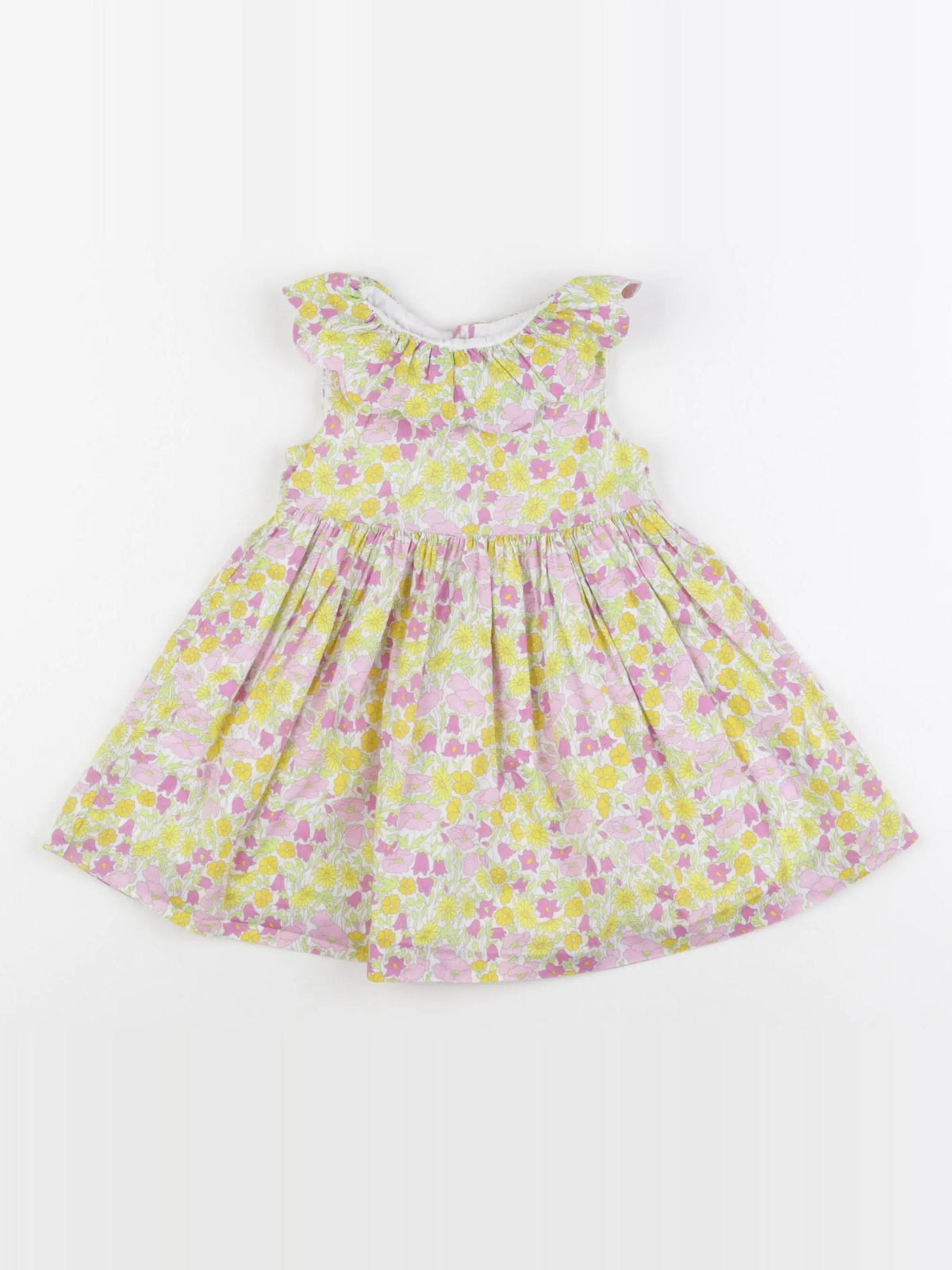 Jacadi - robe liberty multicolore - 12 mois