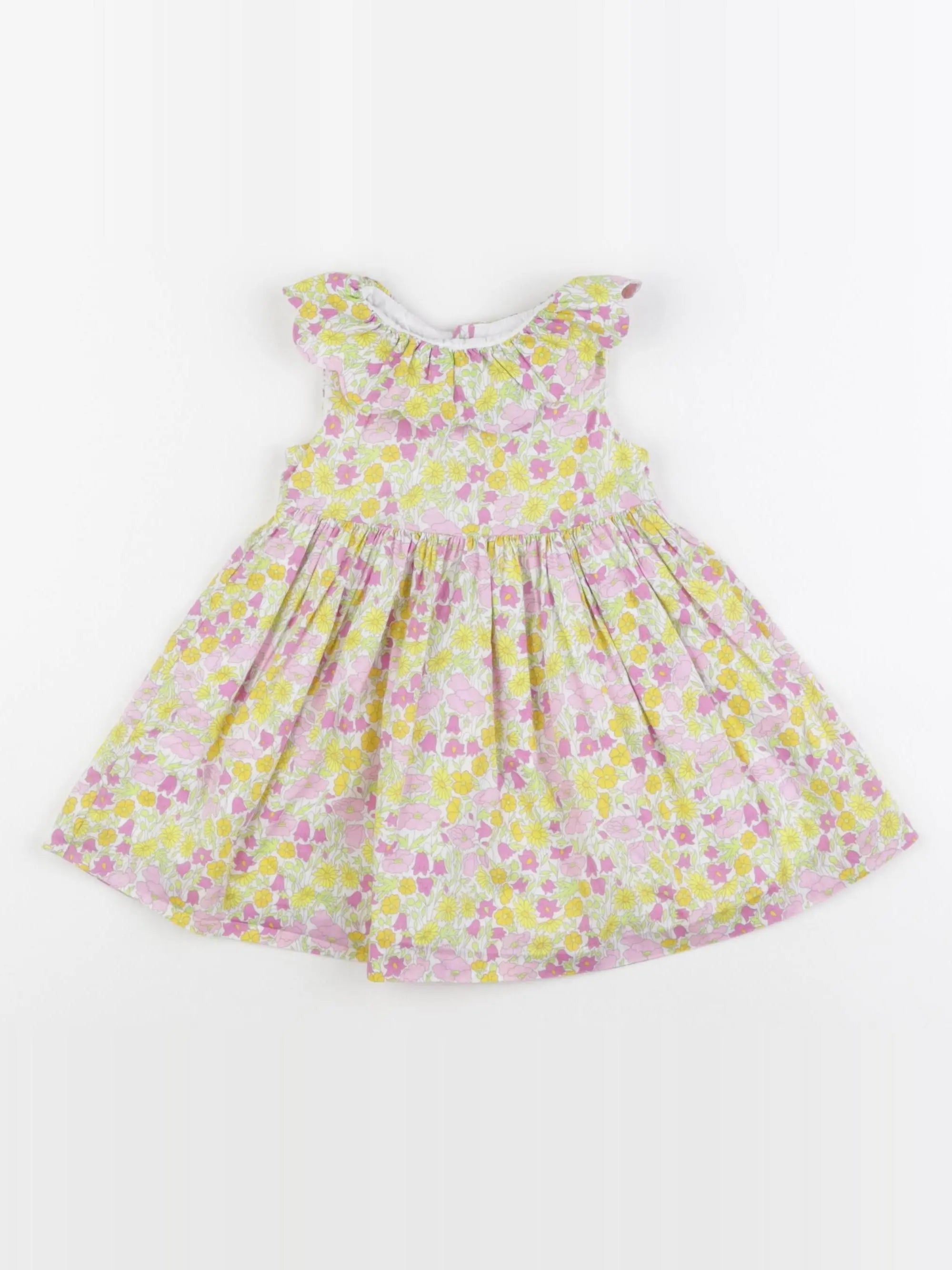 Jacadi - robe liberty multicolore - 12 mois