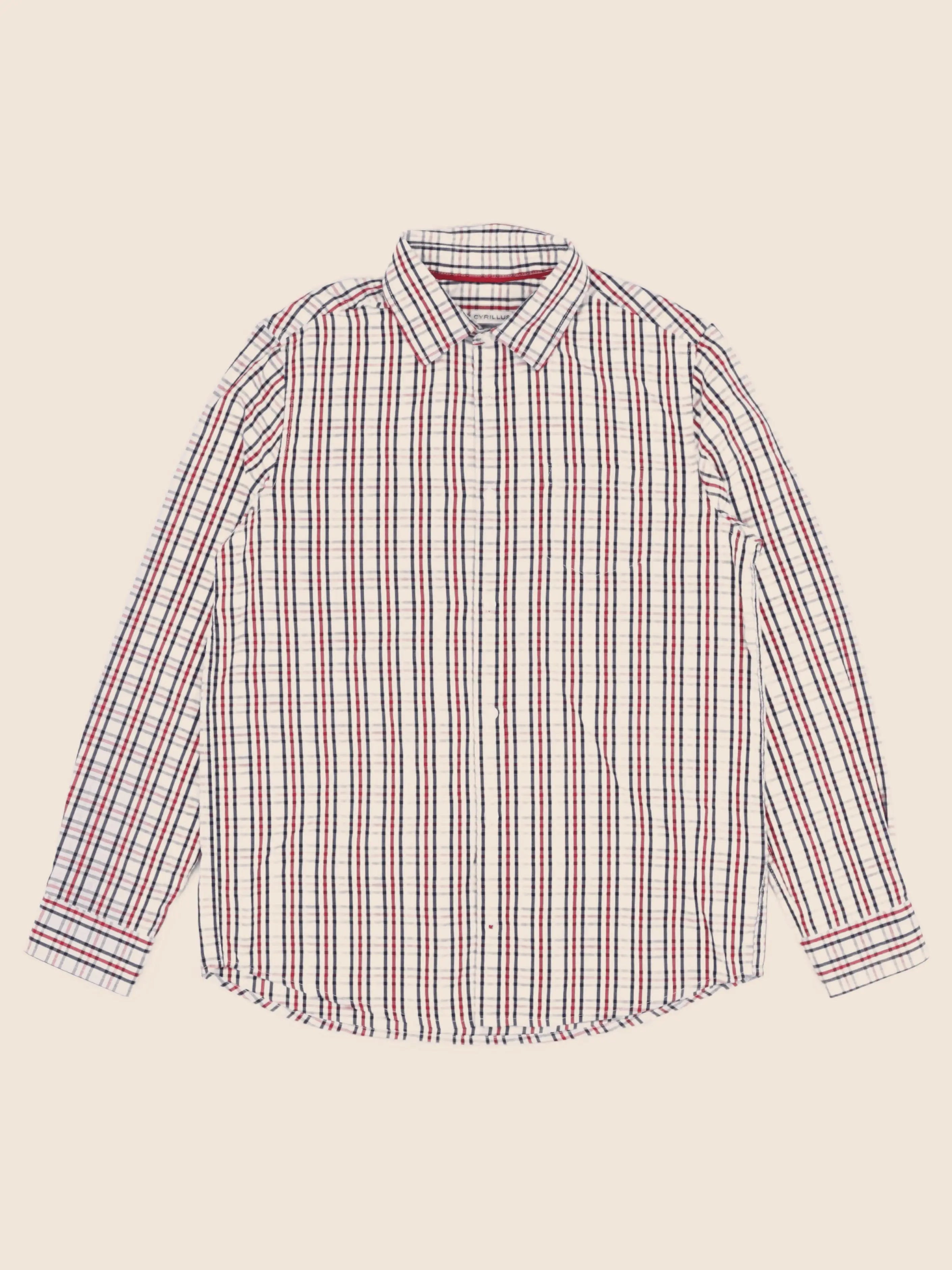 Cyrillus - chemise multicolore - 12 ans