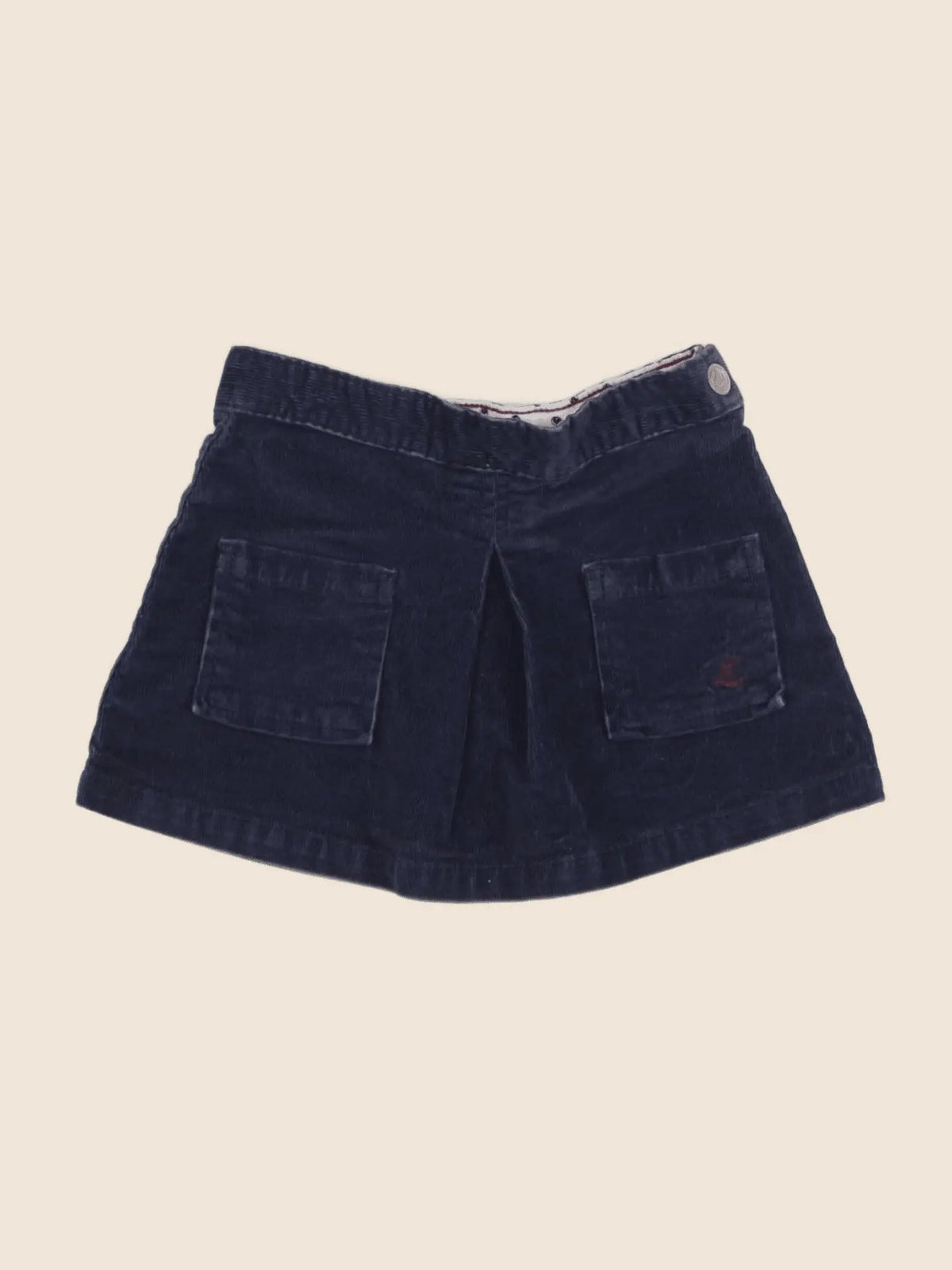 Petit Bateau - jupe bleu - 3 ans