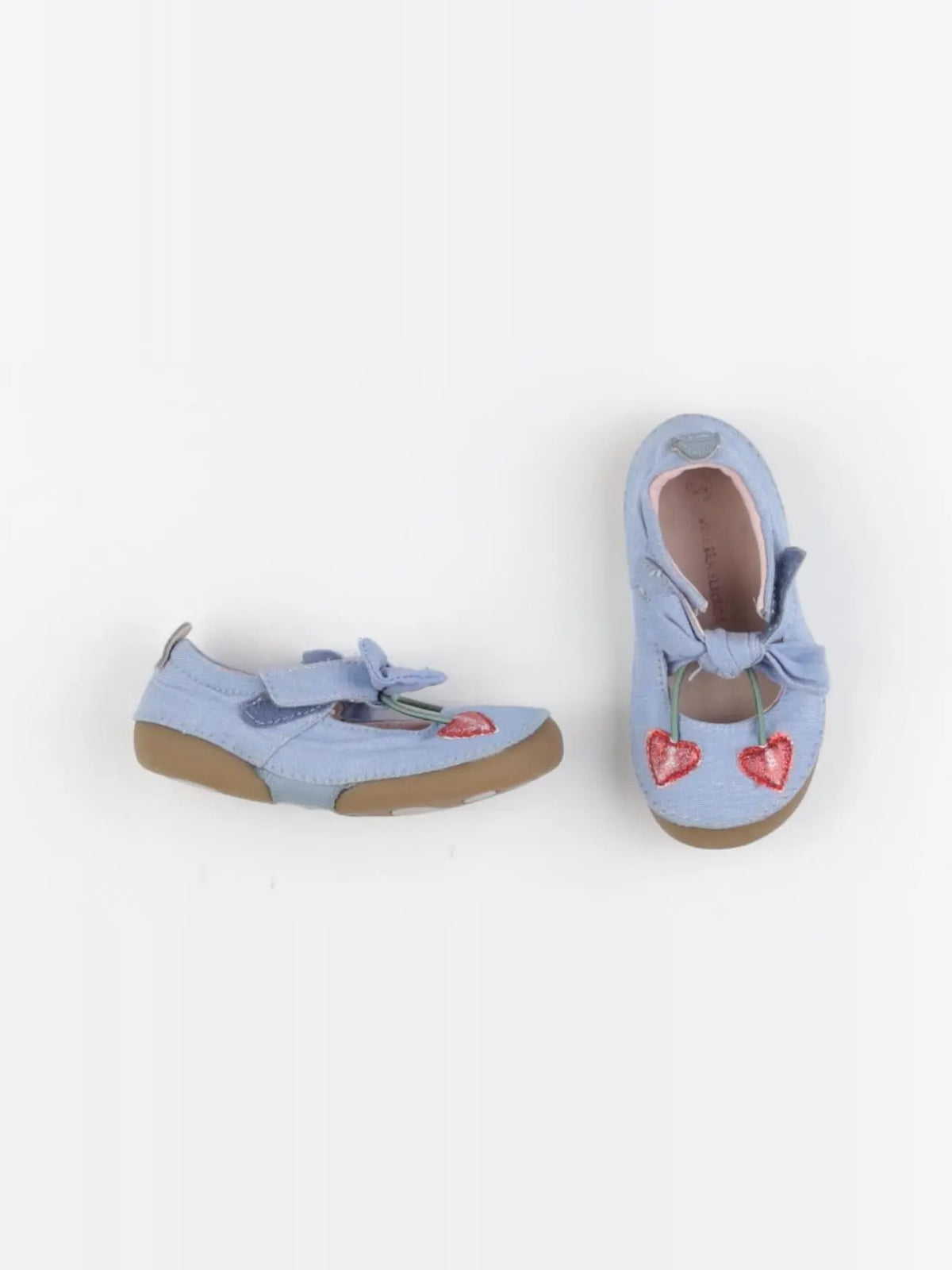 Vertbaudet - chaussons bleu - pointure 24