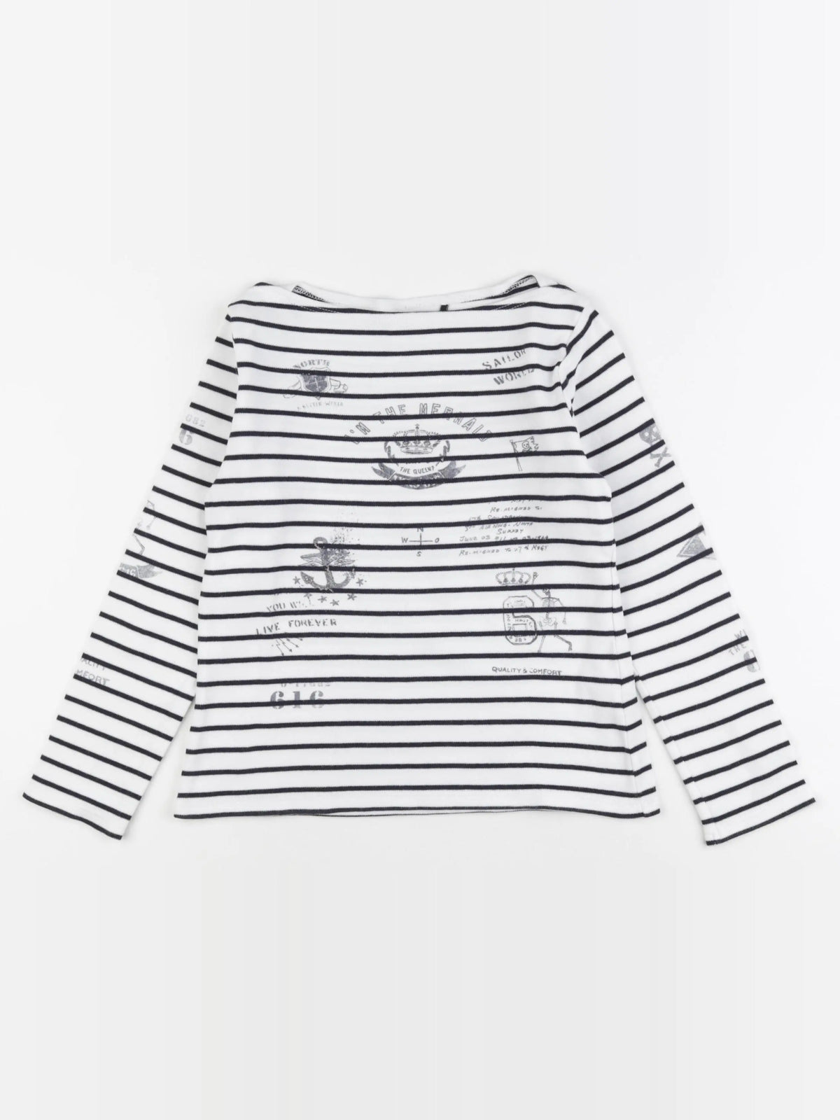 IKKS - tee-shirt blanc - 10 ans