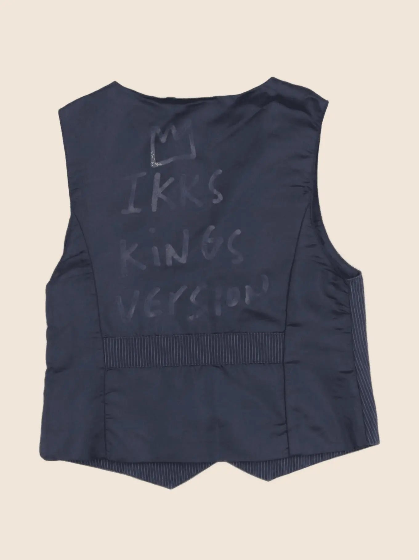 IKKS - gilet imprimé au dos bleu - 4 ans