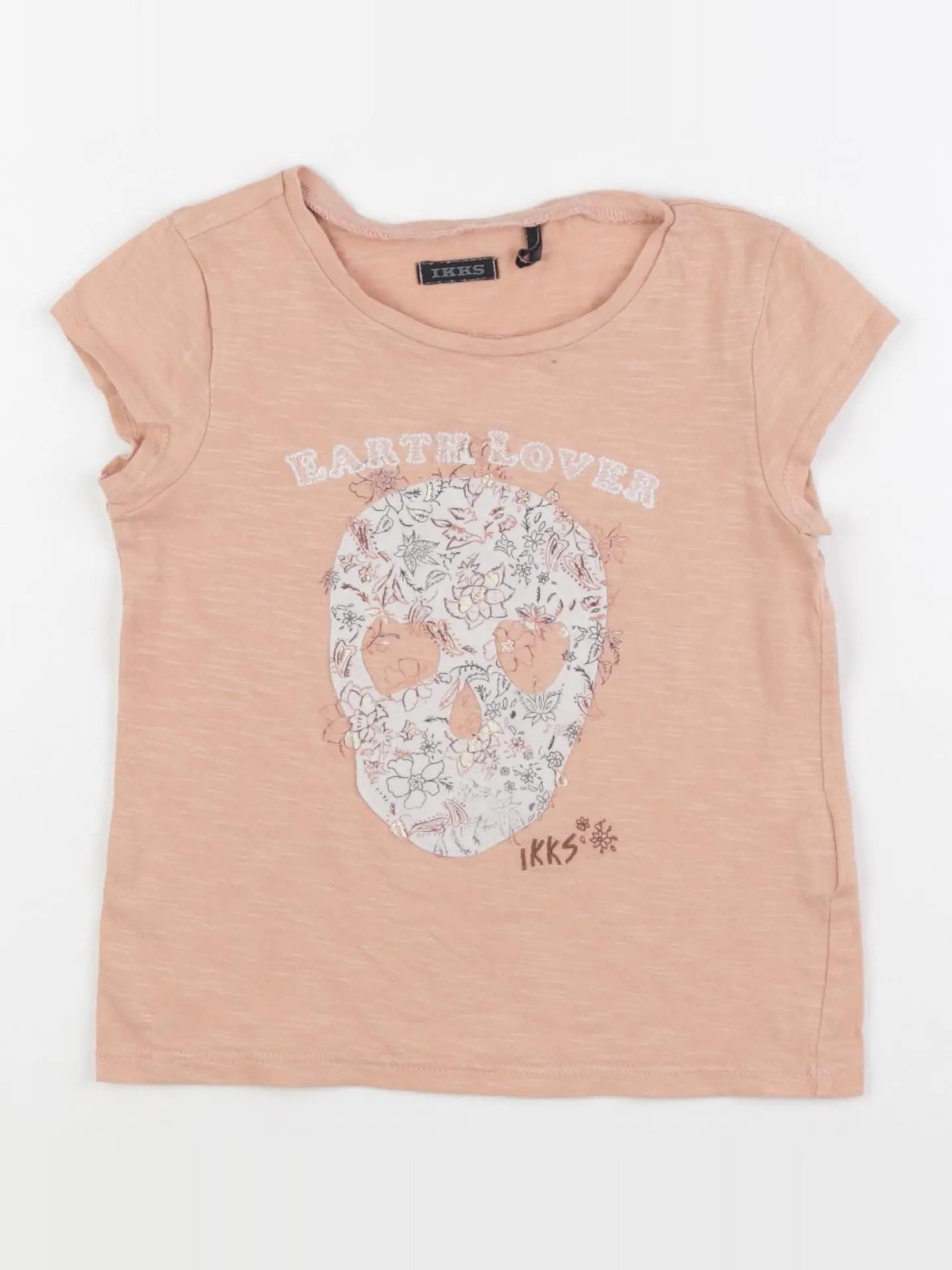 IKKS - tee-shirt rose - 4 ans