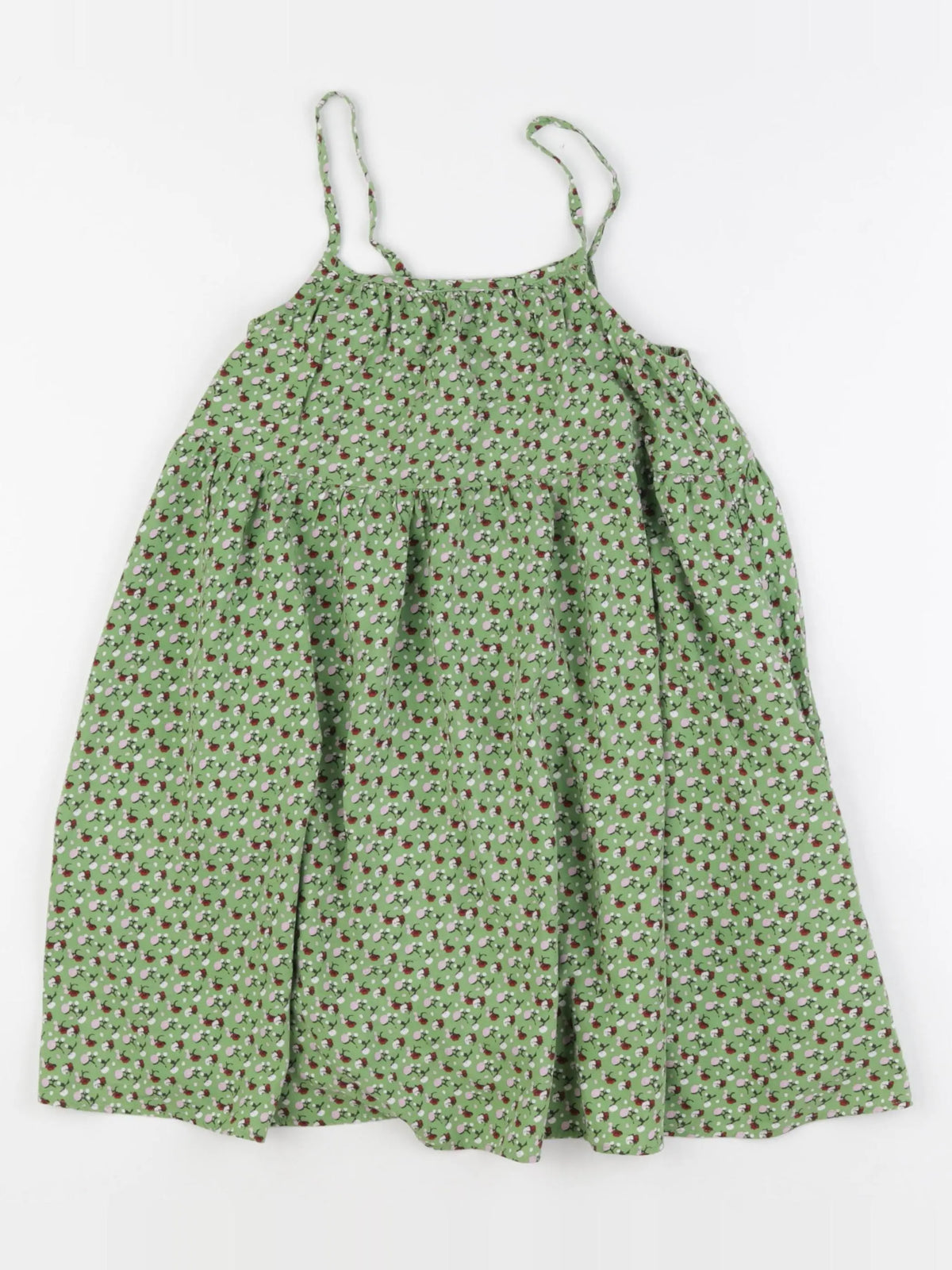 Uniqlo - robe vert - 5/6 ans